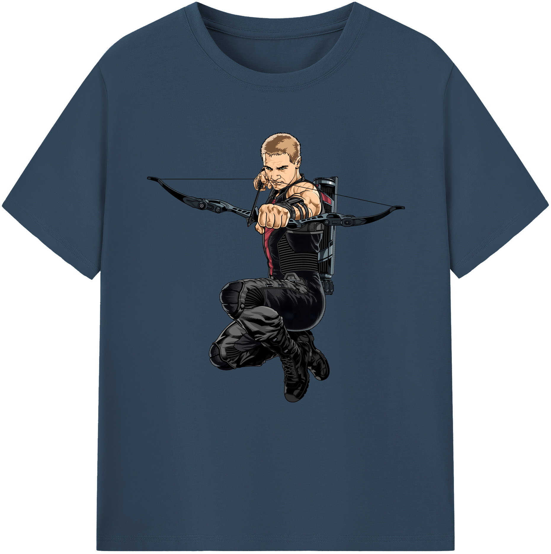 （画像用） アベンジャーズ The Avengers 綿100％半袖Tシャツ（フロントプリント）