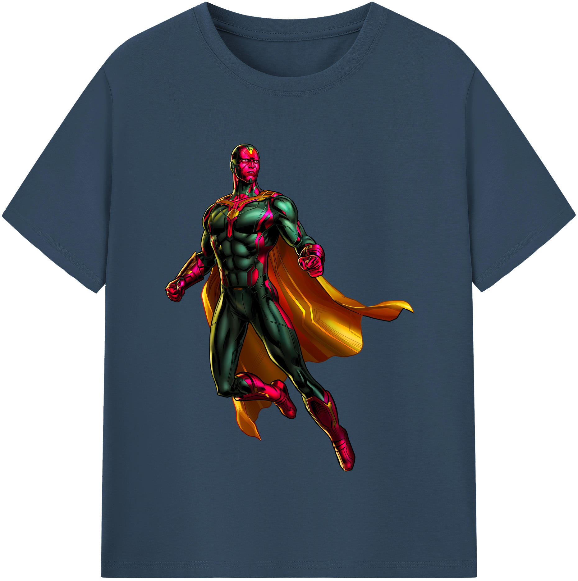 （画像用） アベンジャーズ The Avengers 綿100％半袖Tシャツ（フロントプリント）