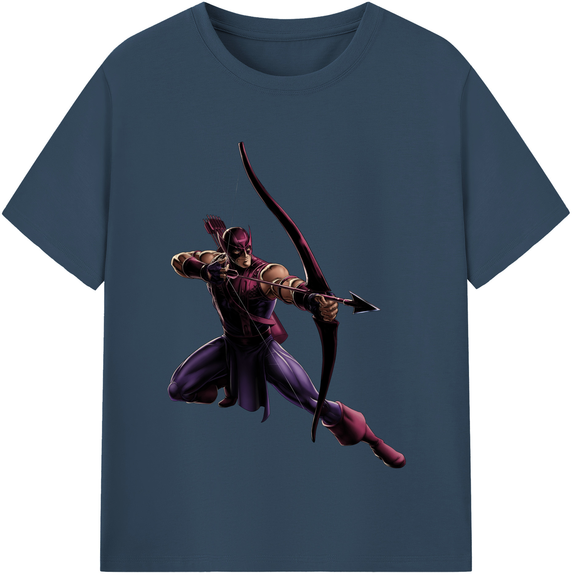 （画像用） アベンジャーズ The Avengers 綿100％半袖Tシャツ（フロントプリント）