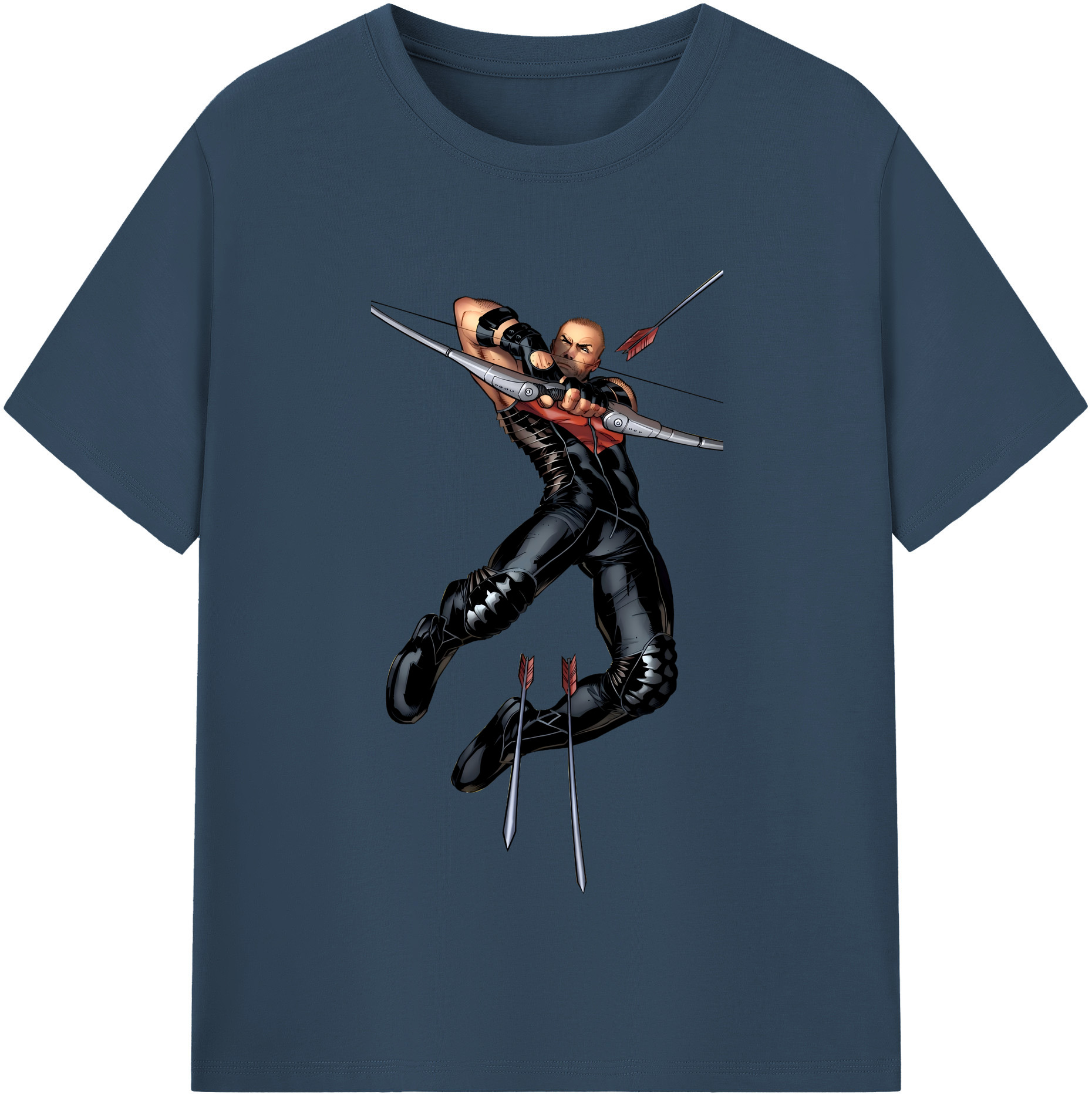 （画像用） アベンジャーズ The Avengers 綿100％半袖Tシャツ（フロントプリント）