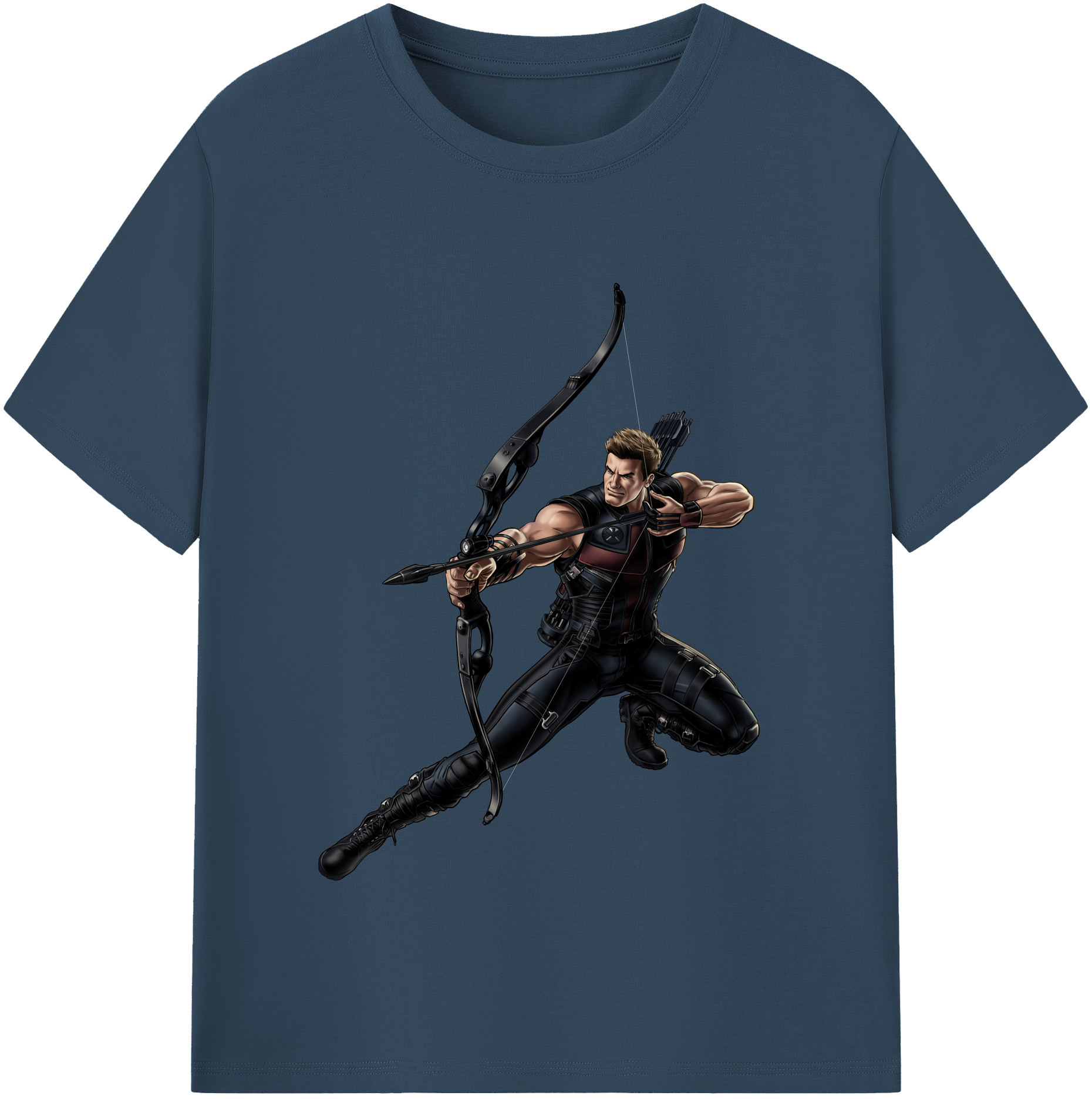 （画像用） アベンジャーズ The Avengers 綿100％半袖Tシャツ（フロントプリント）