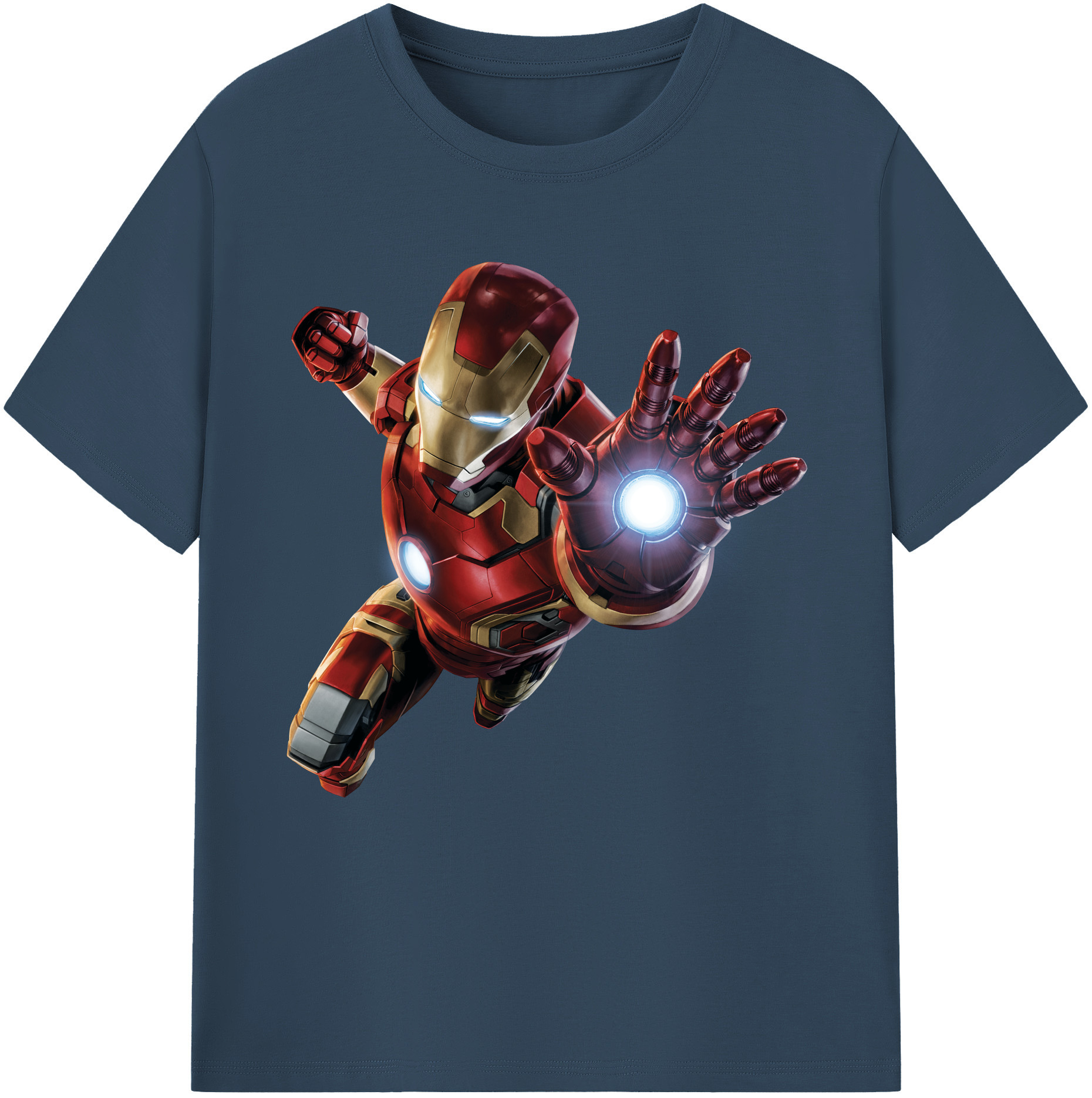 （画像用） アベンジャーズ The Avengers 綿100％半袖Tシャツ（フロントプリント）