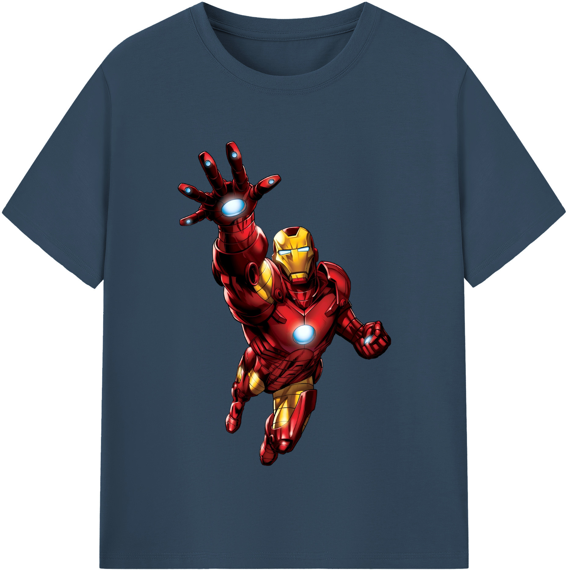 （画像用） アベンジャーズ The Avengers 綿100％半袖Tシャツ（フロントプリント）