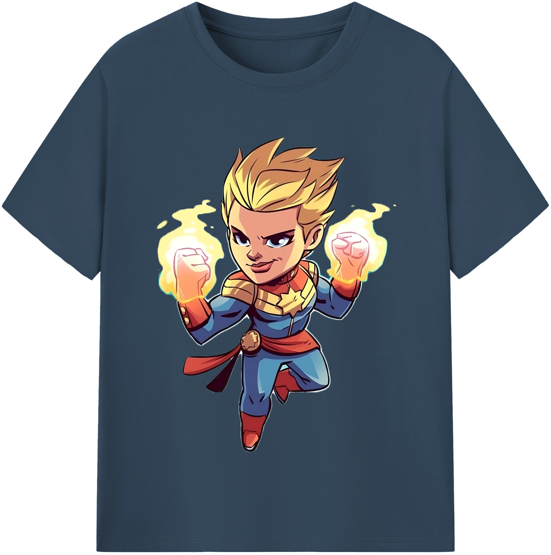 （画像用） アベンジャーズ The Avengers 綿100％半袖Tシャツ（フロントプリント）