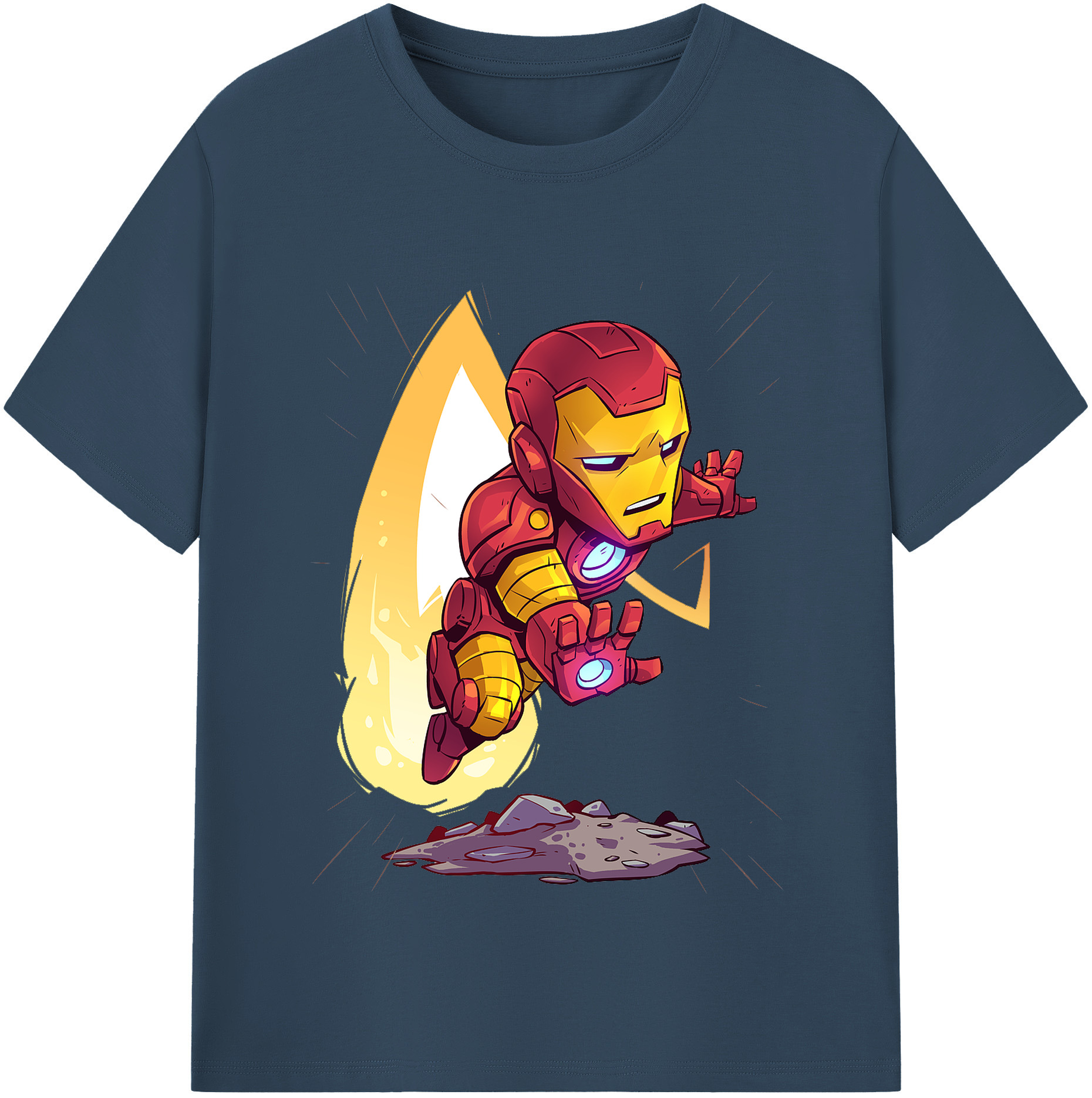 （画像用） アベンジャーズ The Avengers 綿100％半袖Tシャツ（フロントプリント）
