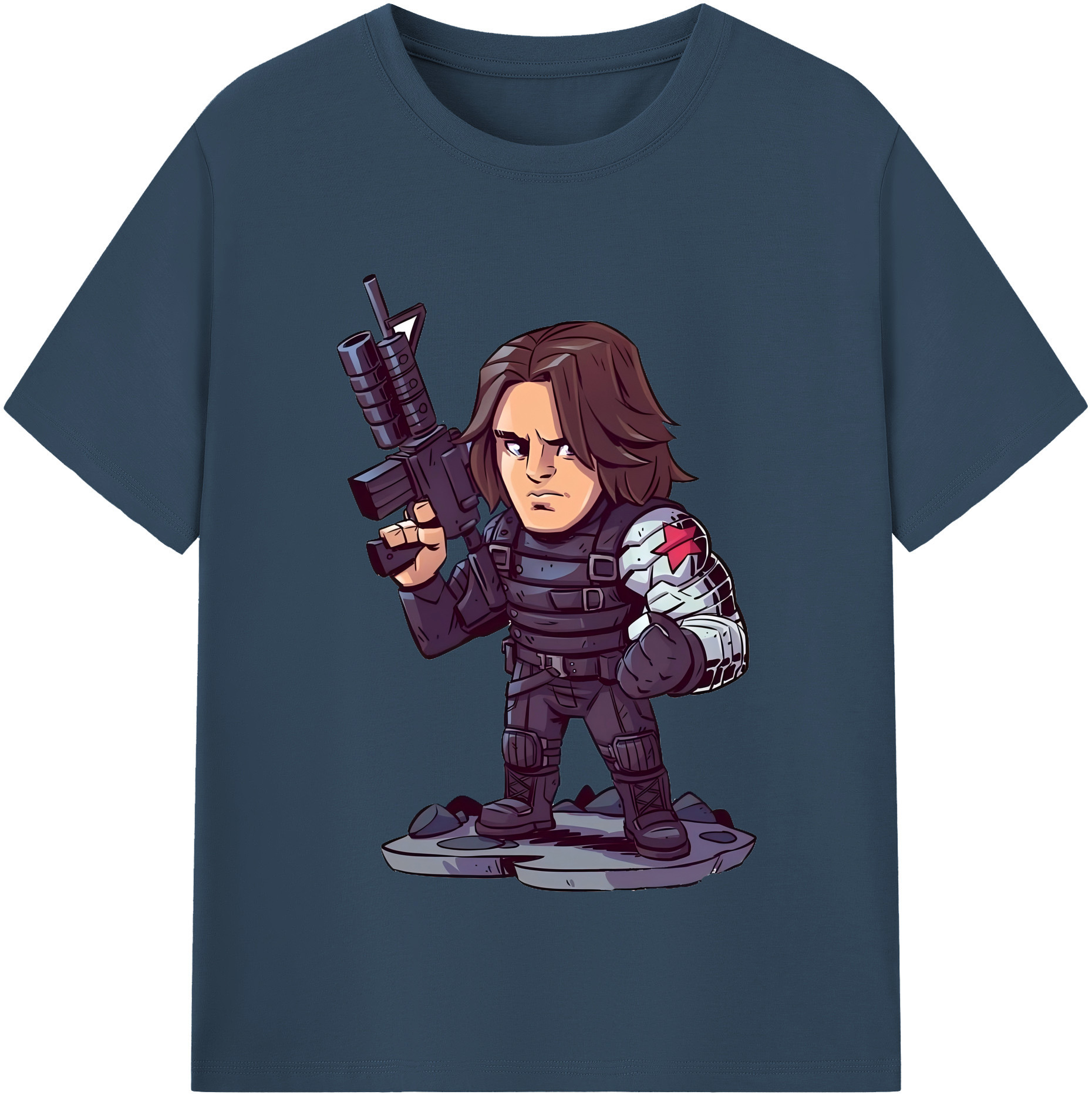 （画像用） アベンジャーズ The Avengers 綿100％半袖Tシャツ（フロントプリント）