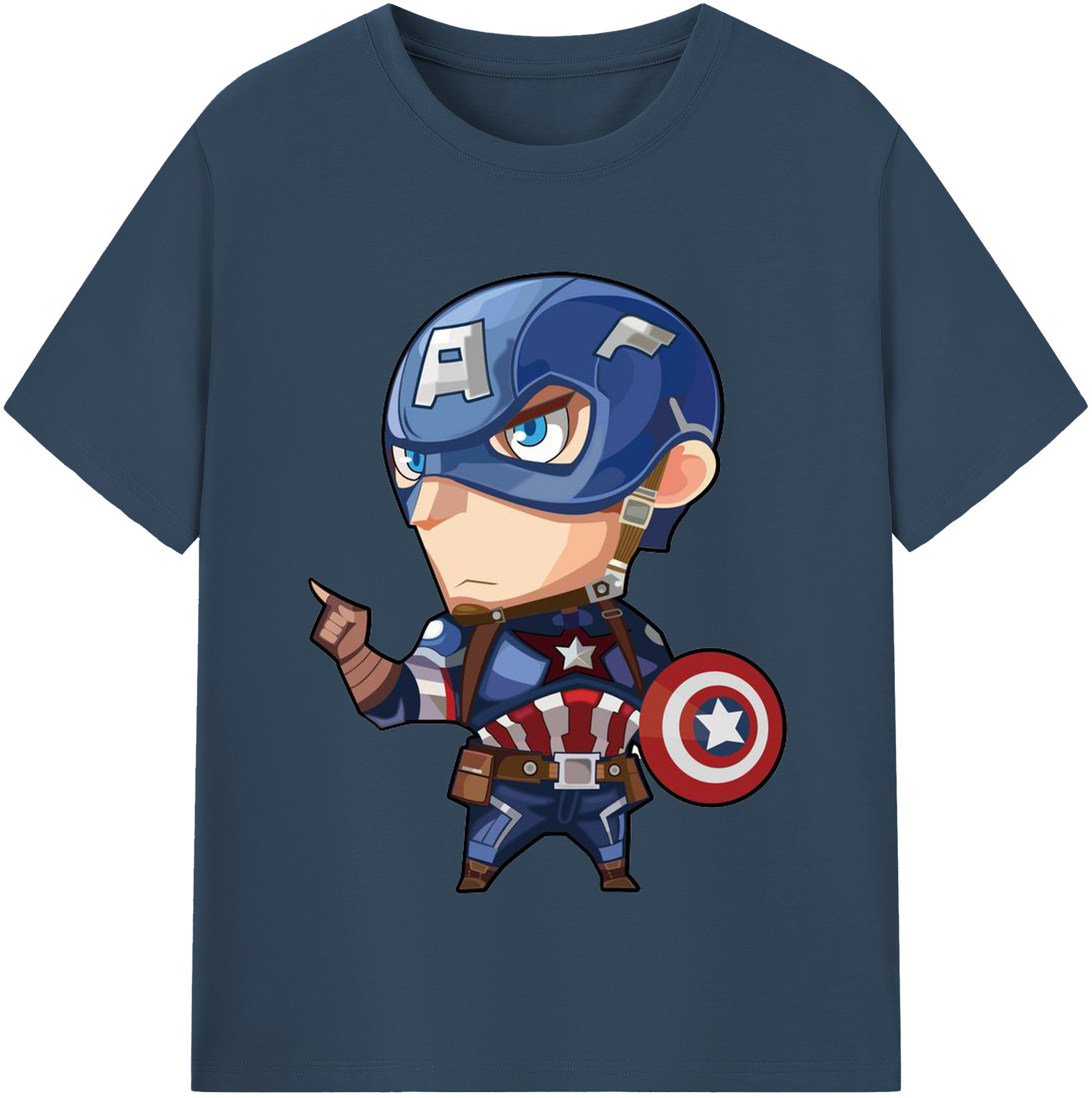 （画像用） アベンジャーズ The Avengers 綿100％半袖Tシャツ（フロントプリント）