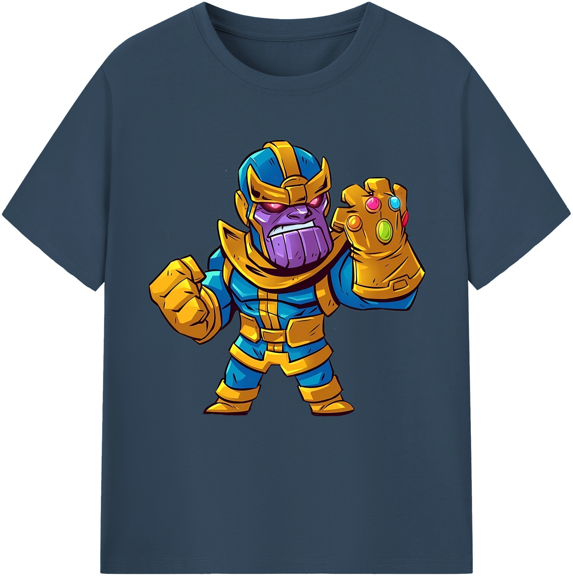 （画像用） アベンジャーズ The Avengers 綿100％半袖Tシャツ（フロントプリント）
