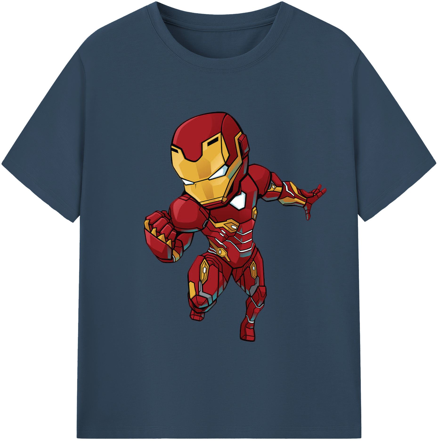 （画像用） アベンジャーズ The Avengers 綿100％半袖Tシャツ（フロントプリント）
