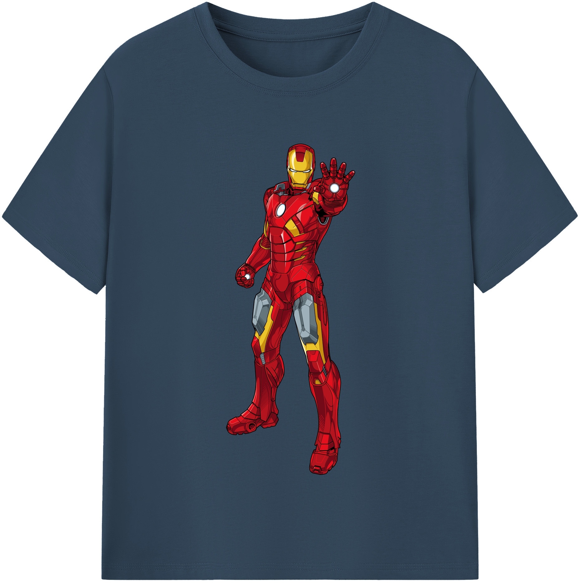 （画像用） アベンジャーズ The Avengers 綿100％半袖Tシャツ（フロントプリント）