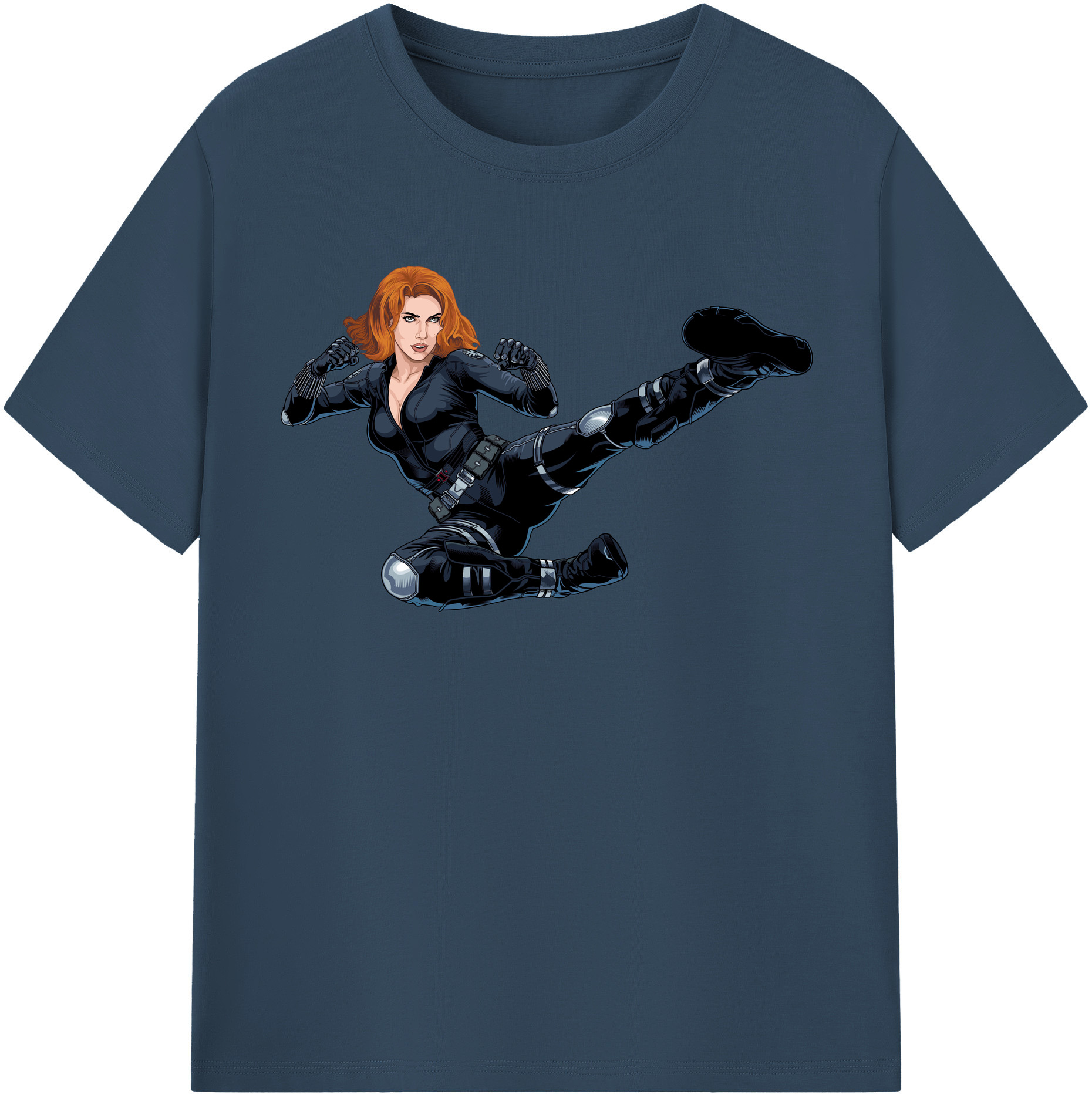 （画像用） アベンジャーズ The Avengers 綿100％半袖Tシャツ（フロントプリント）