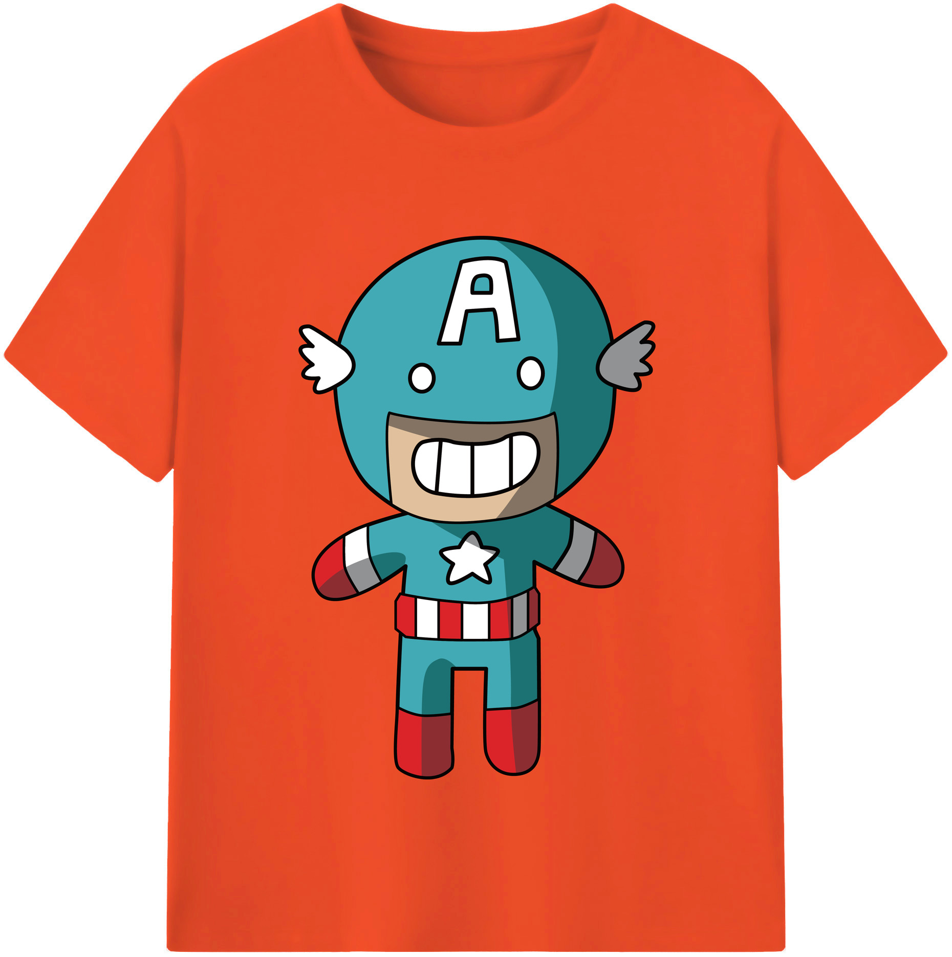 （画像用） アベンジャーズ The Avengers 綿100％半袖Tシャツ（フロントプリント）