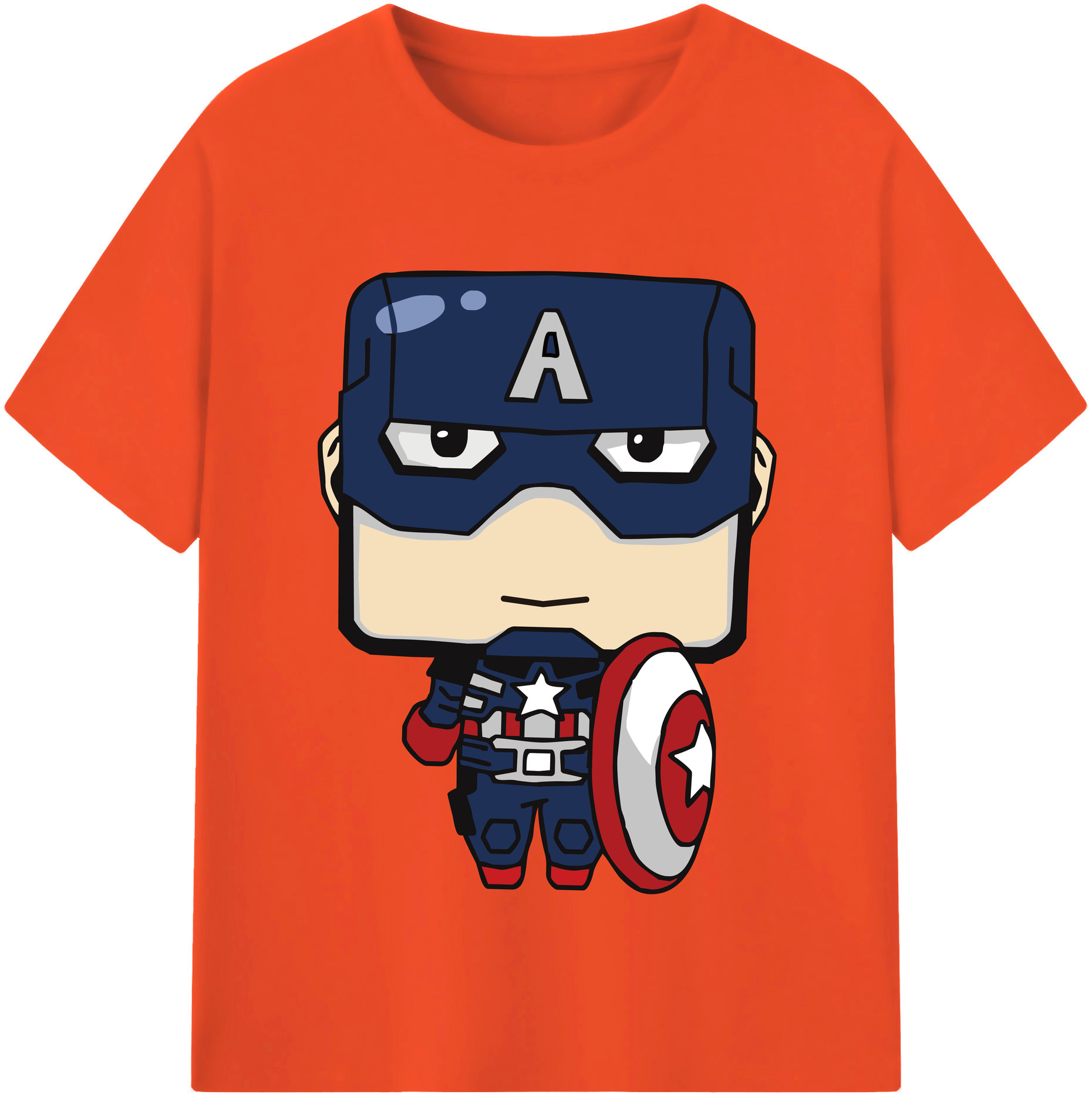 （画像用） アベンジャーズ The Avengers 綿100％半袖Tシャツ（フロントプリント）