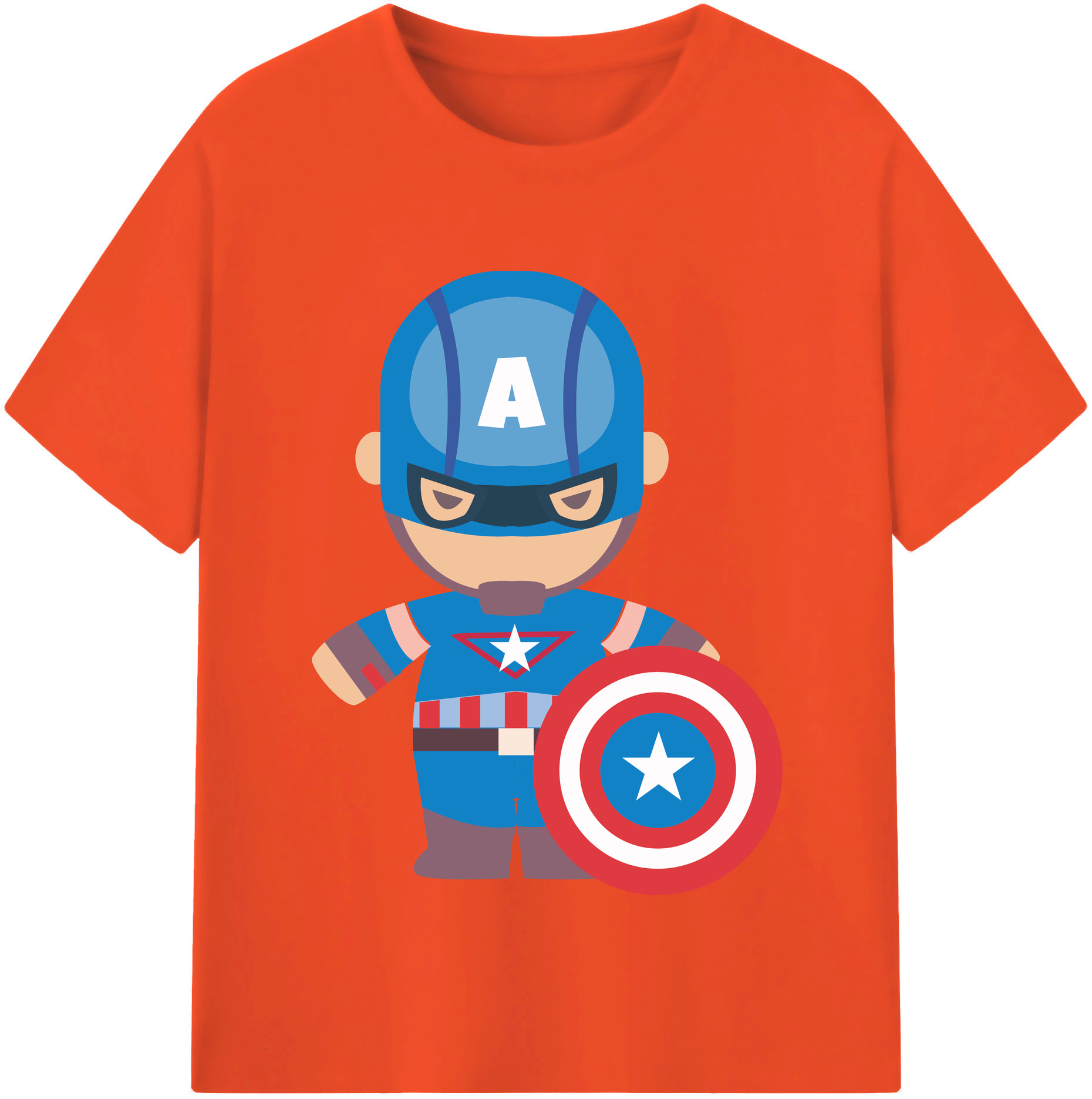 （画像用） アベンジャーズ The Avengers 綿100％半袖Tシャツ（フロントプリント）