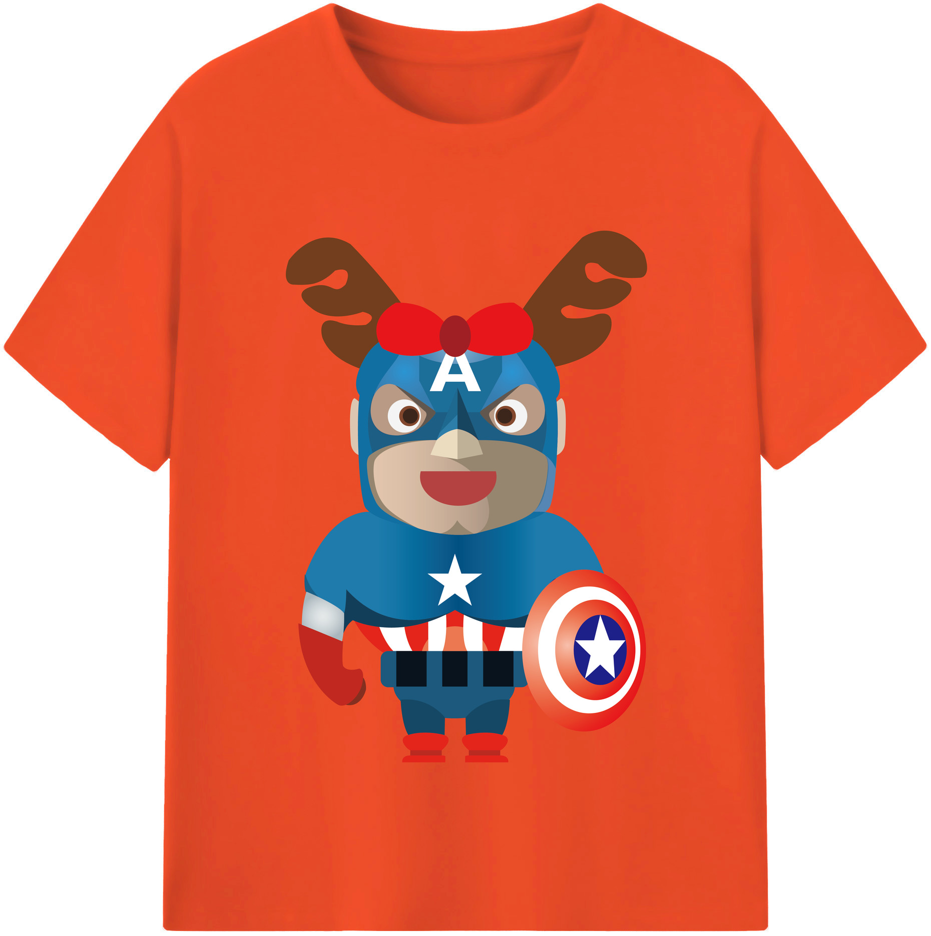 （画像用） アベンジャーズ The Avengers 綿100％半袖Tシャツ（フロントプリント）