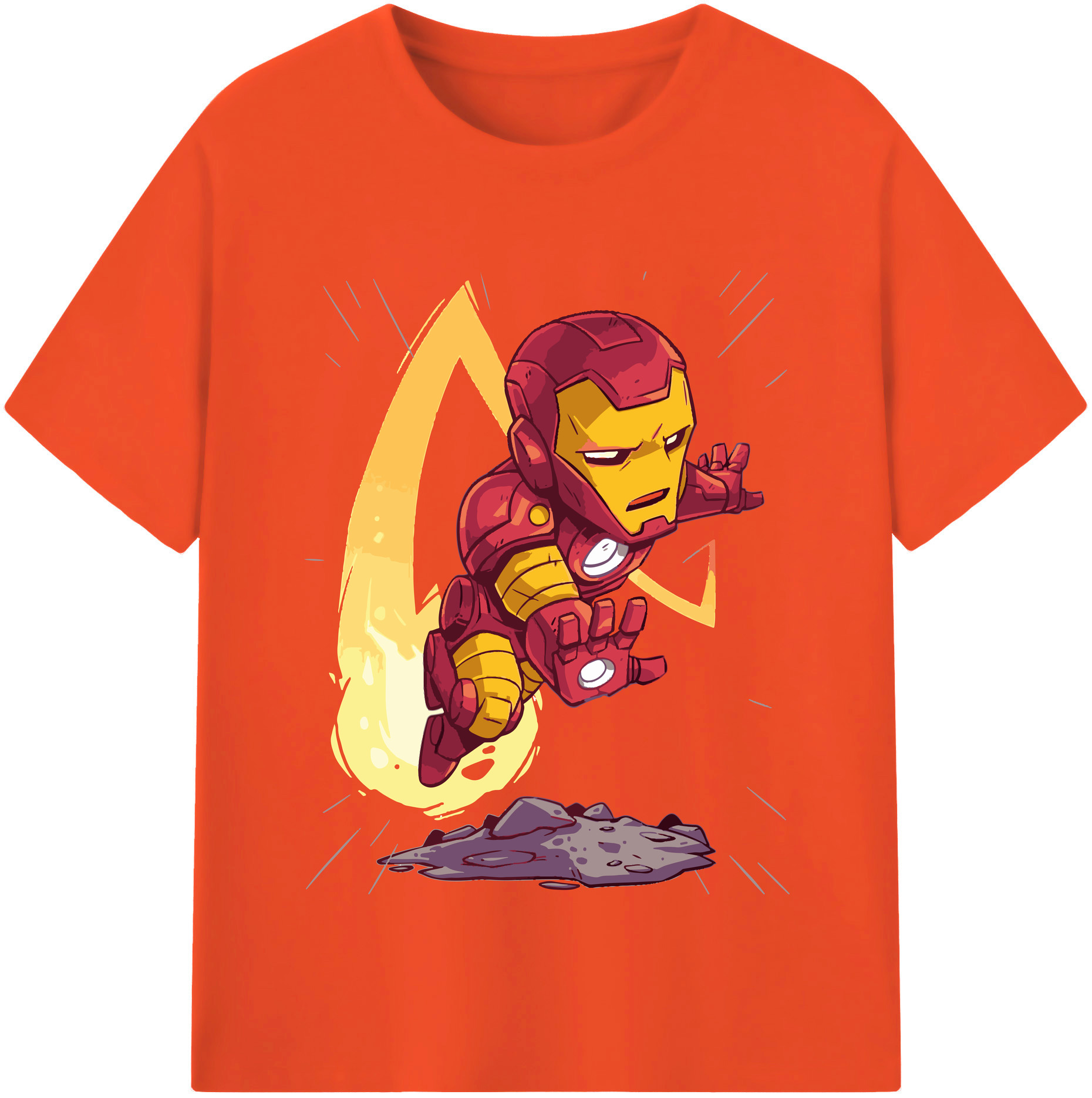 （画像用） アベンジャーズ The Avengers 綿100％半袖Tシャツ（フロントプリント）