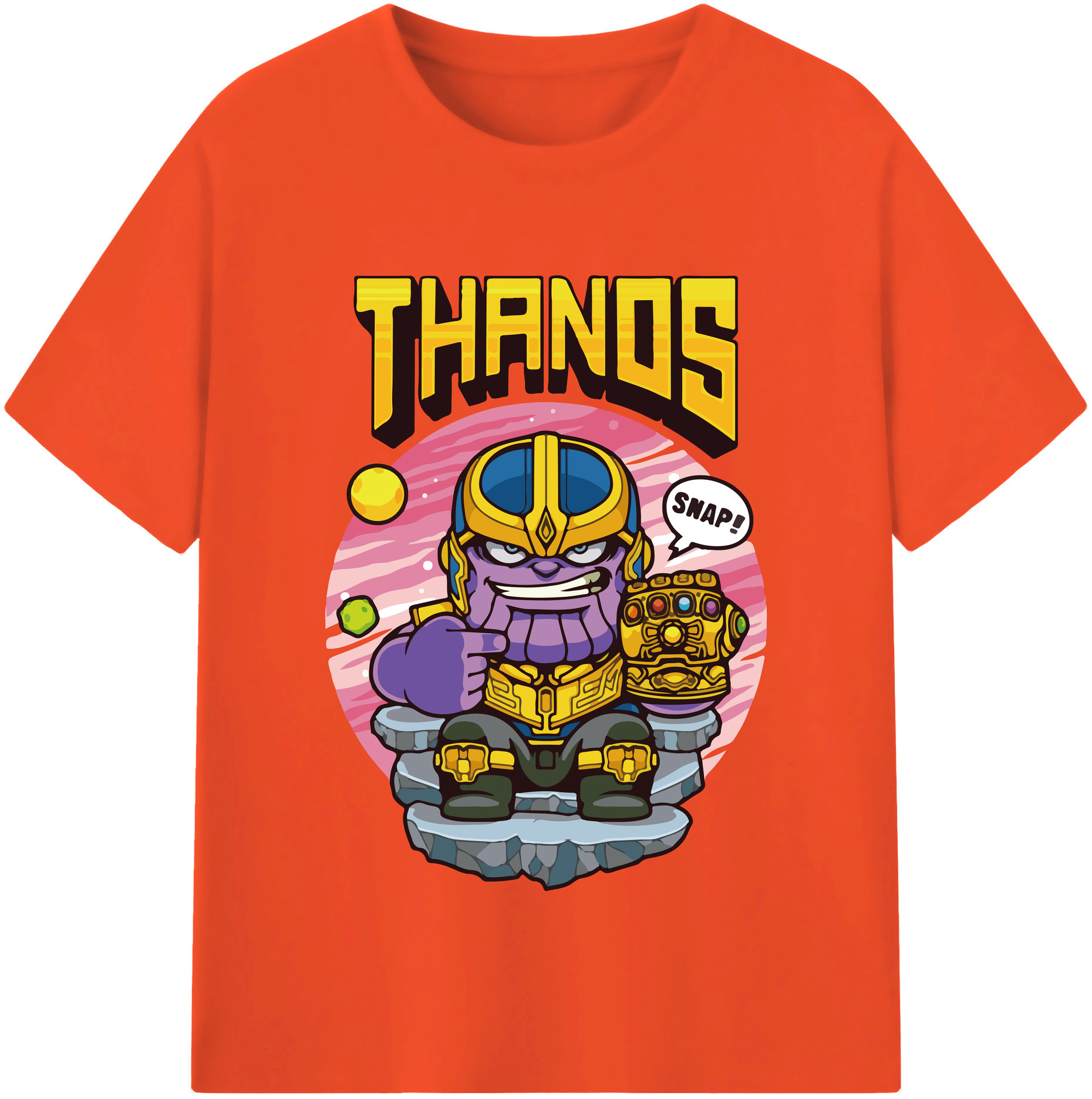 （画像用） アベンジャーズ The Avengers 綿100％半袖Tシャツ（フロントプリント）