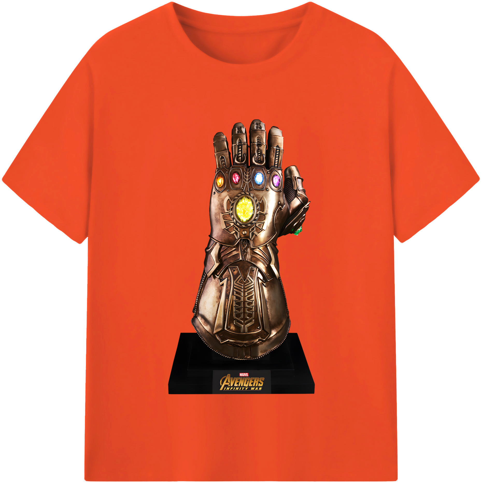 （画像用） アベンジャーズ The Avengers 綿100％半袖Tシャツ（フロントプリント）