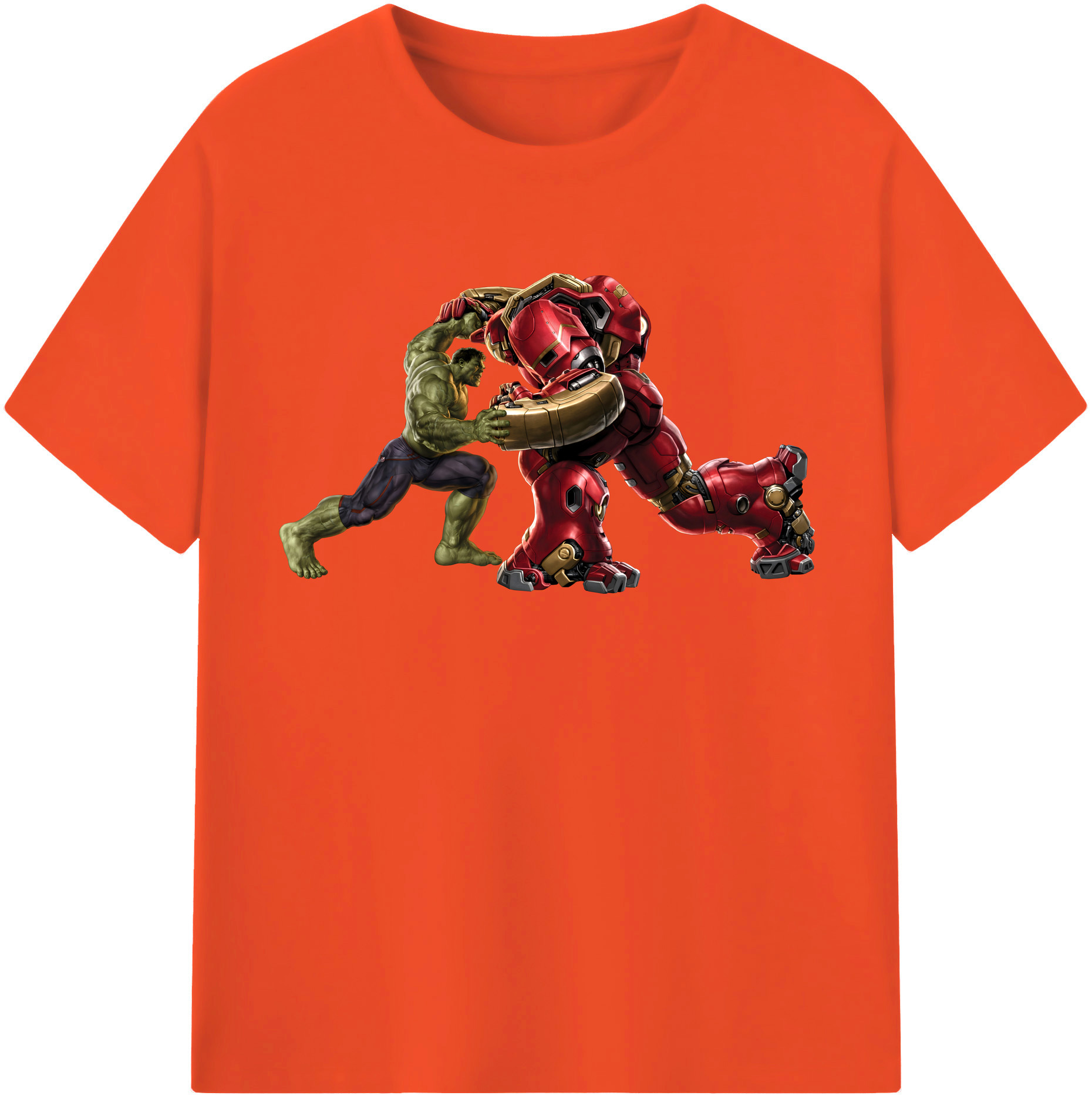 （画像用） アベンジャーズ The Avengers 綿100％半袖Tシャツ（フロントプリント）