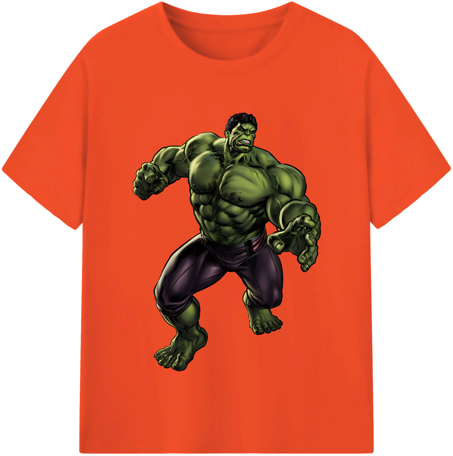 （画像用） アベンジャーズ The Avengers 綿100％半袖Tシャツ（フロントプリント）