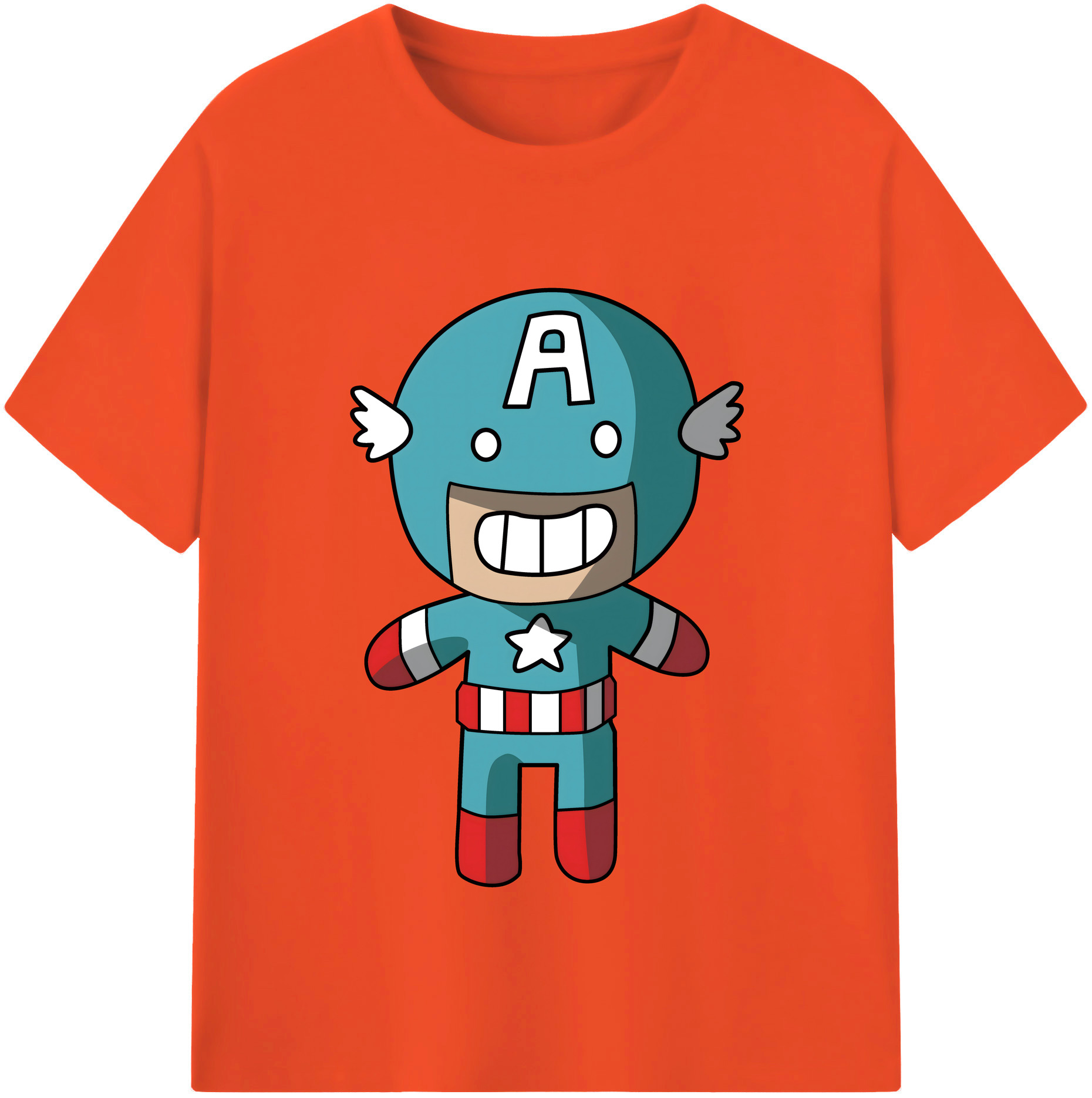 （画像用） アベンジャーズ The Avengers 綿100％半袖Tシャツ（フロントプリント）