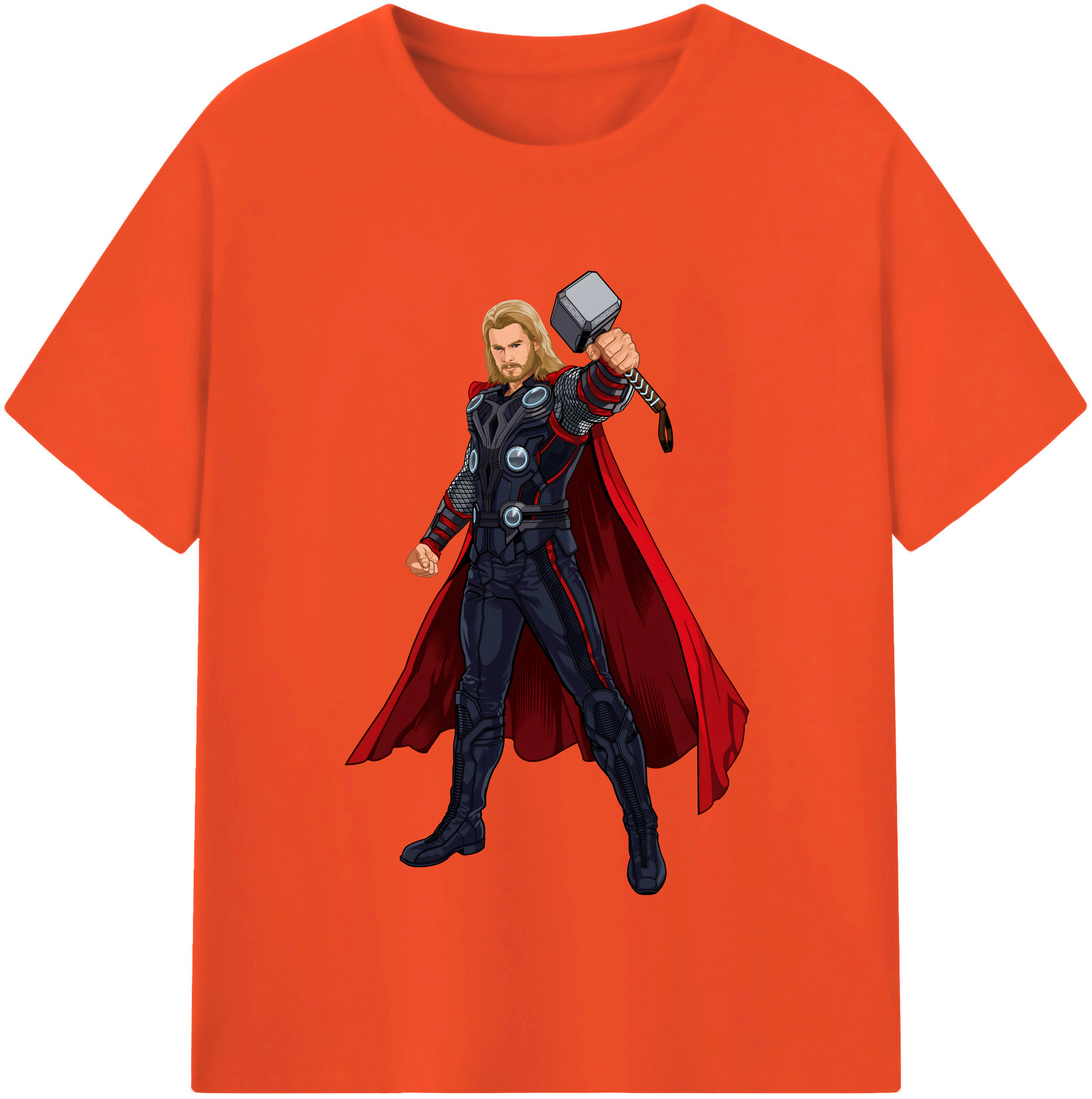 （画像用） アベンジャーズ The Avengers 綿100％半袖Tシャツ（フロントプリント）