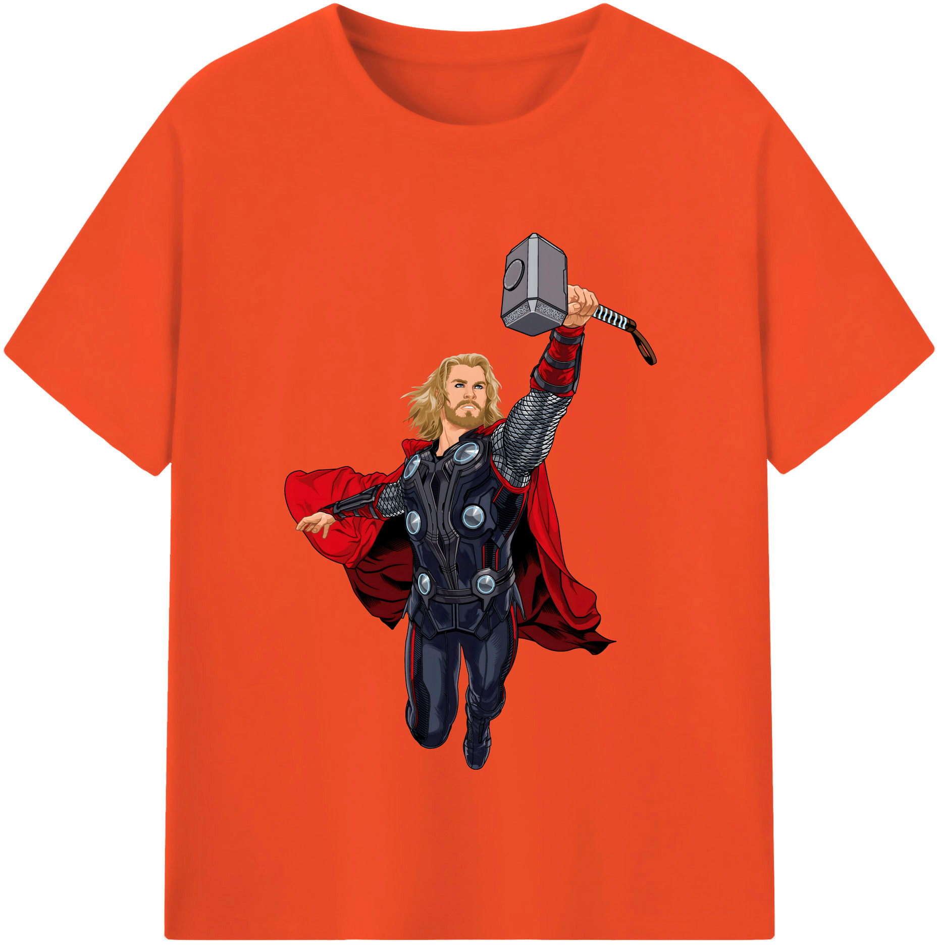 （画像用） アベンジャーズ The Avengers 綿100％半袖Tシャツ（フロントプリント）