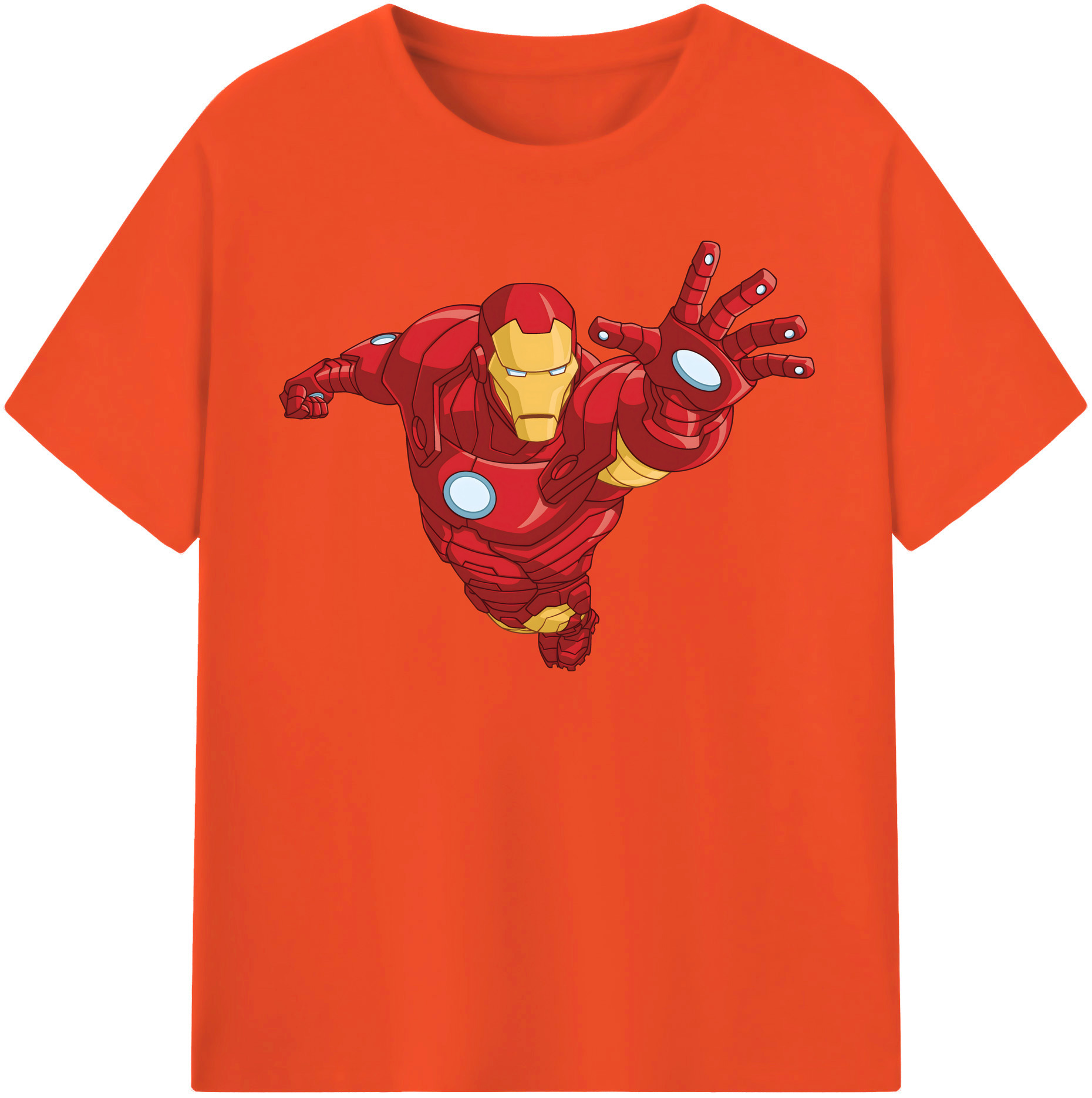 （画像用） アベンジャーズ The Avengers 綿100％半袖Tシャツ（フロントプリント）