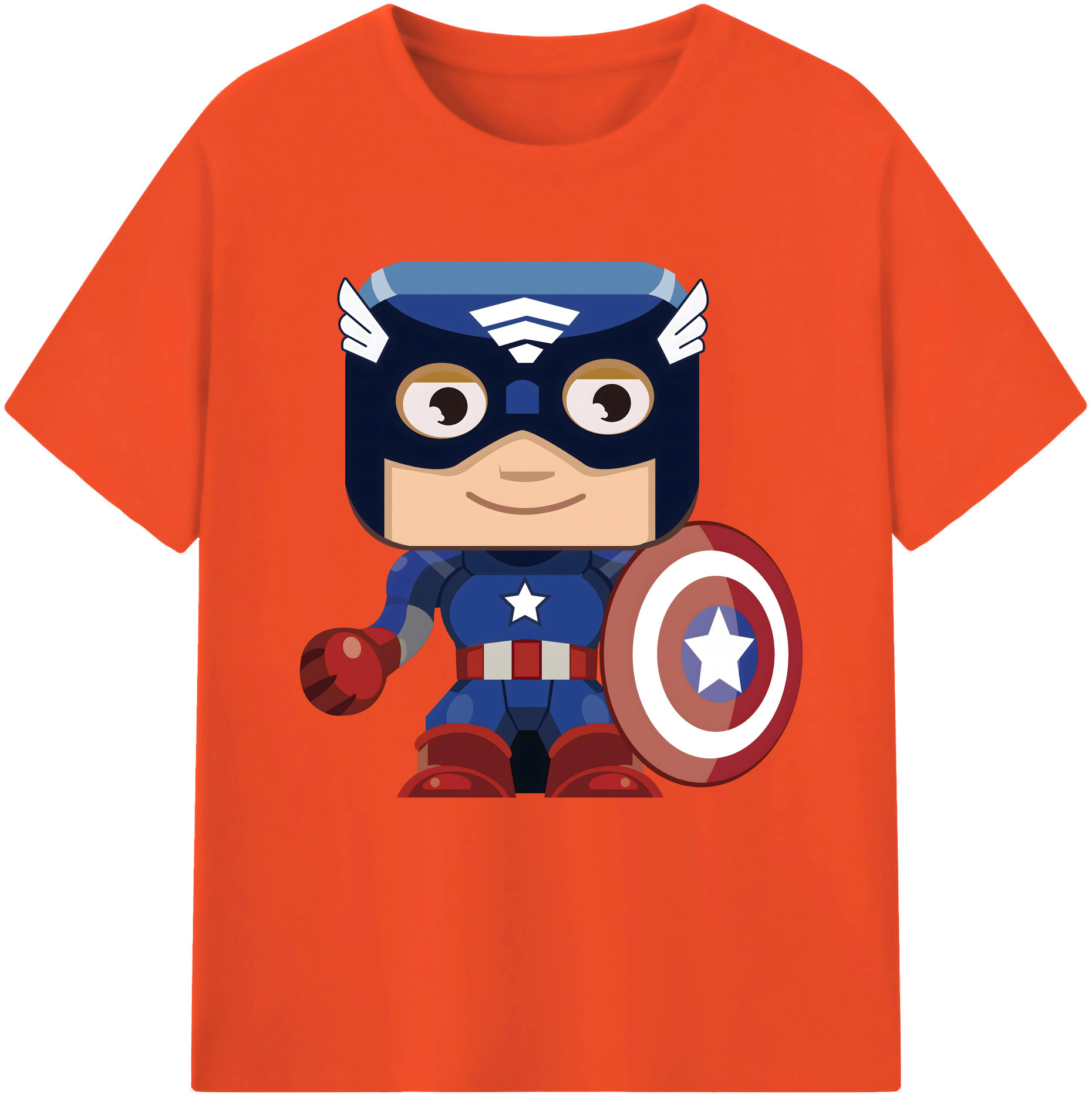（画像用） アベンジャーズ The Avengers 綿100％半袖Tシャツ（フロントプリント）
