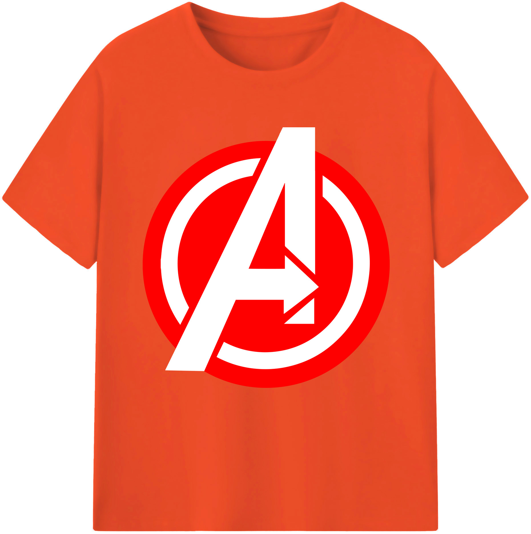 （画像用） アベンジャーズ The Avengers 綿100％半袖Tシャツ（フロントプリント）