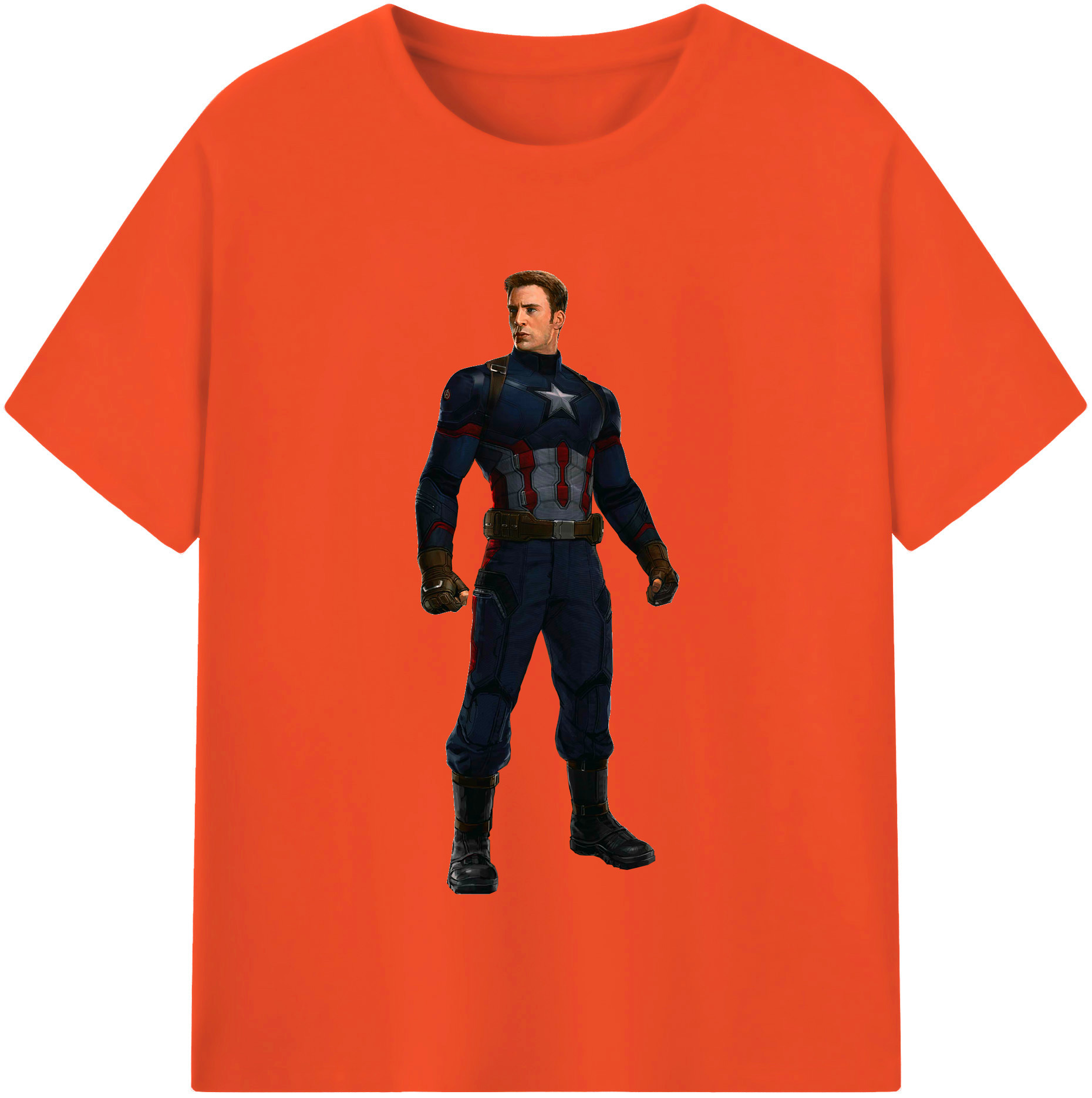 （画像用） アベンジャーズ The Avengers 綿100％半袖Tシャツ（フロントプリント）