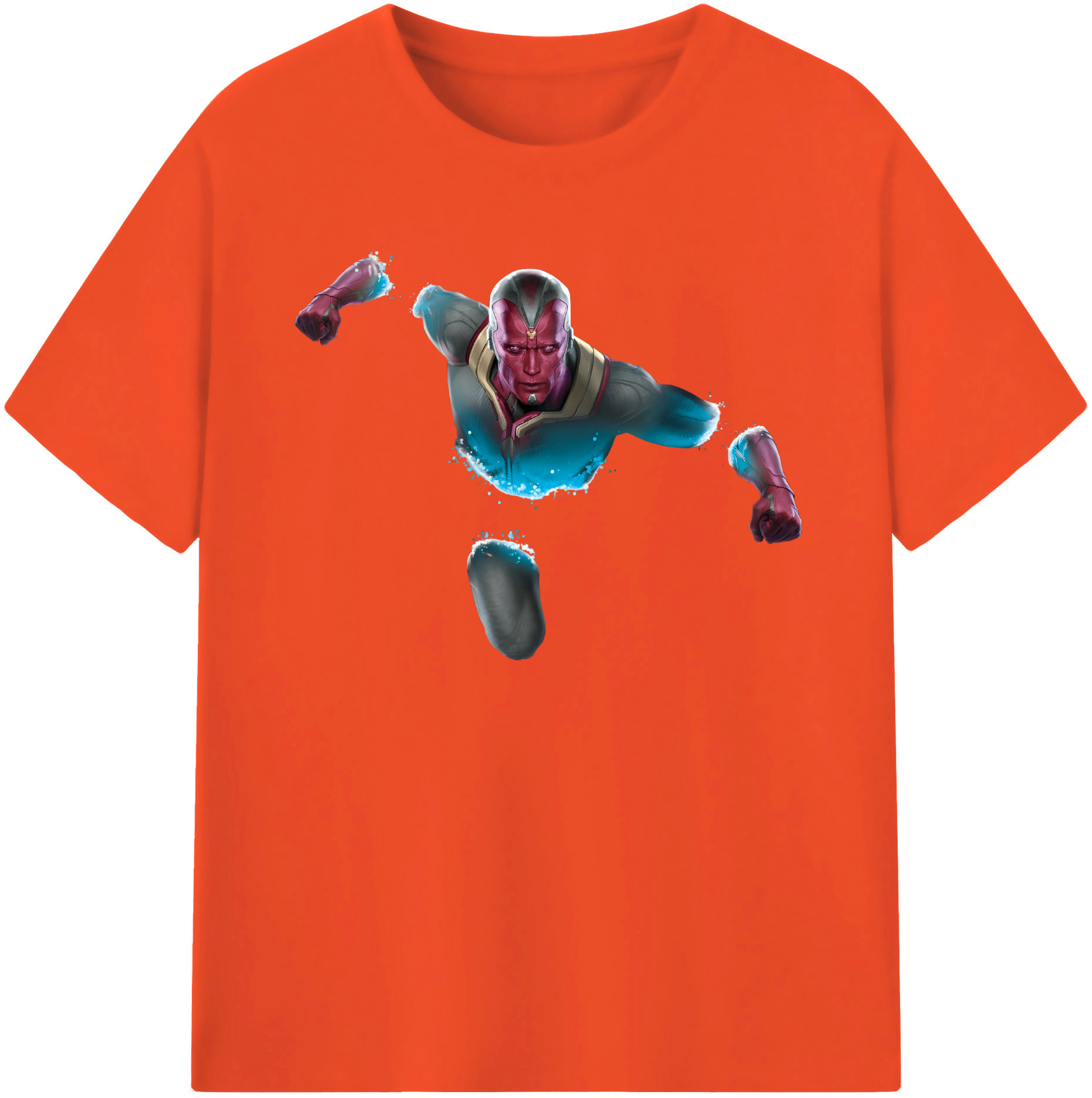 （画像用） アベンジャーズ The Avengers 綿100％半袖Tシャツ（フロントプリント）