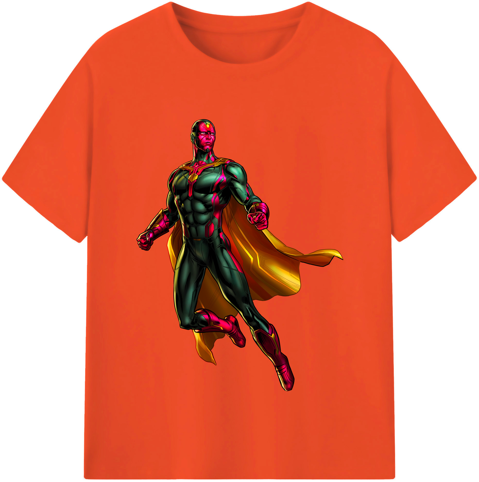 （画像用） アベンジャーズ The Avengers 綿100％半袖Tシャツ（フロントプリント）