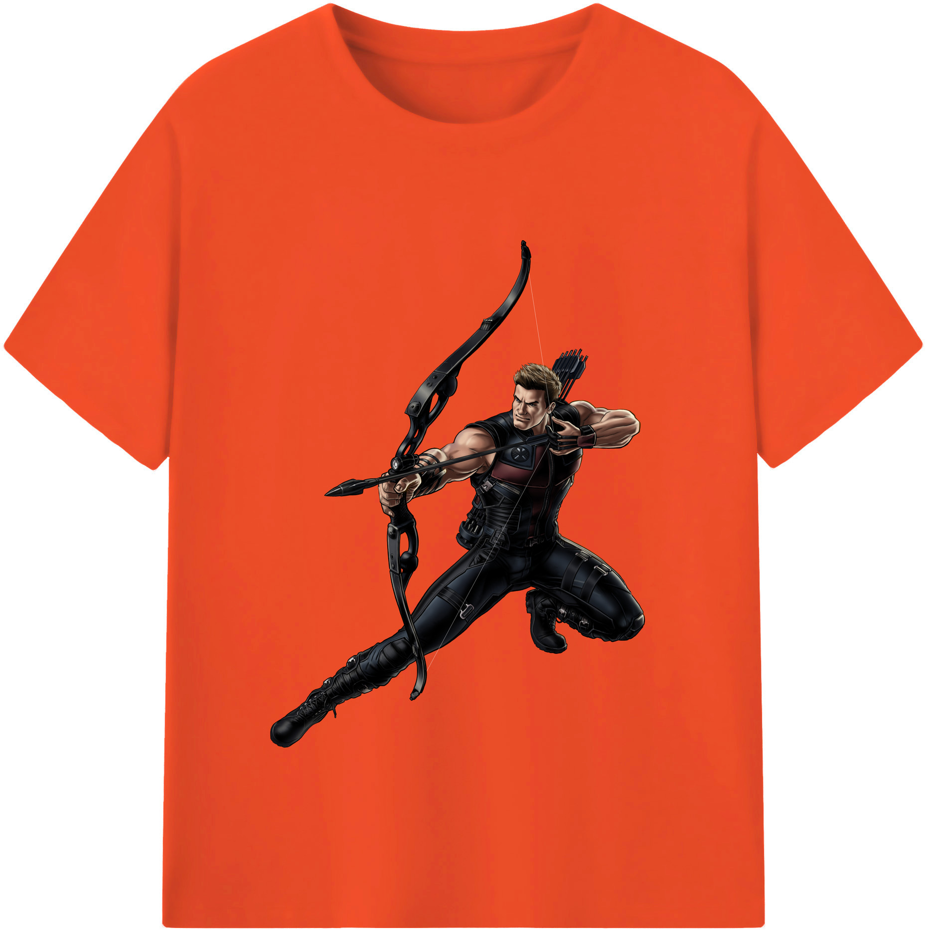 （画像用） アベンジャーズ The Avengers 綿100％半袖Tシャツ（フロントプリント）