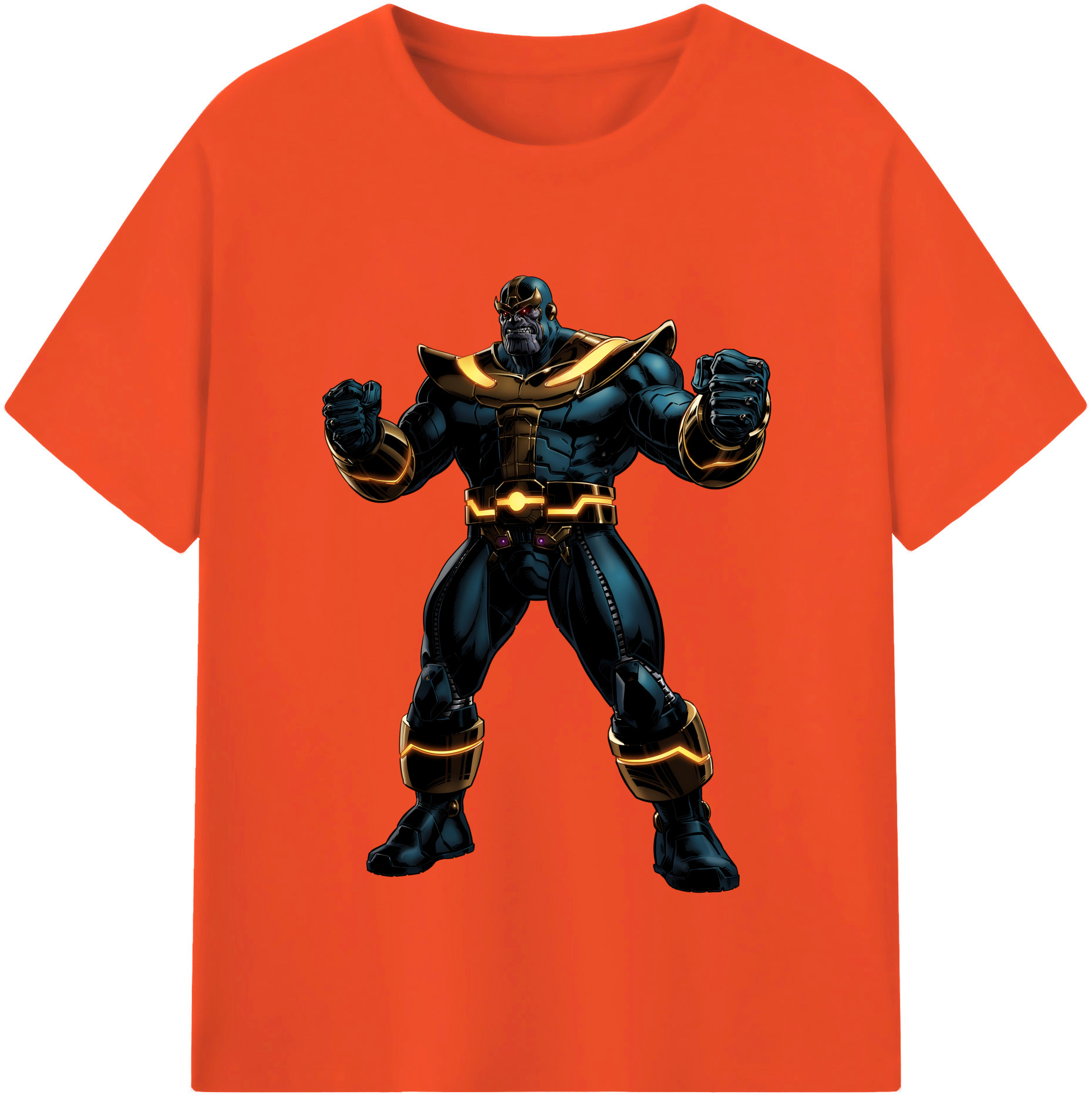 （画像用） アベンジャーズ The Avengers 綿100％半袖Tシャツ（フロントプリント）