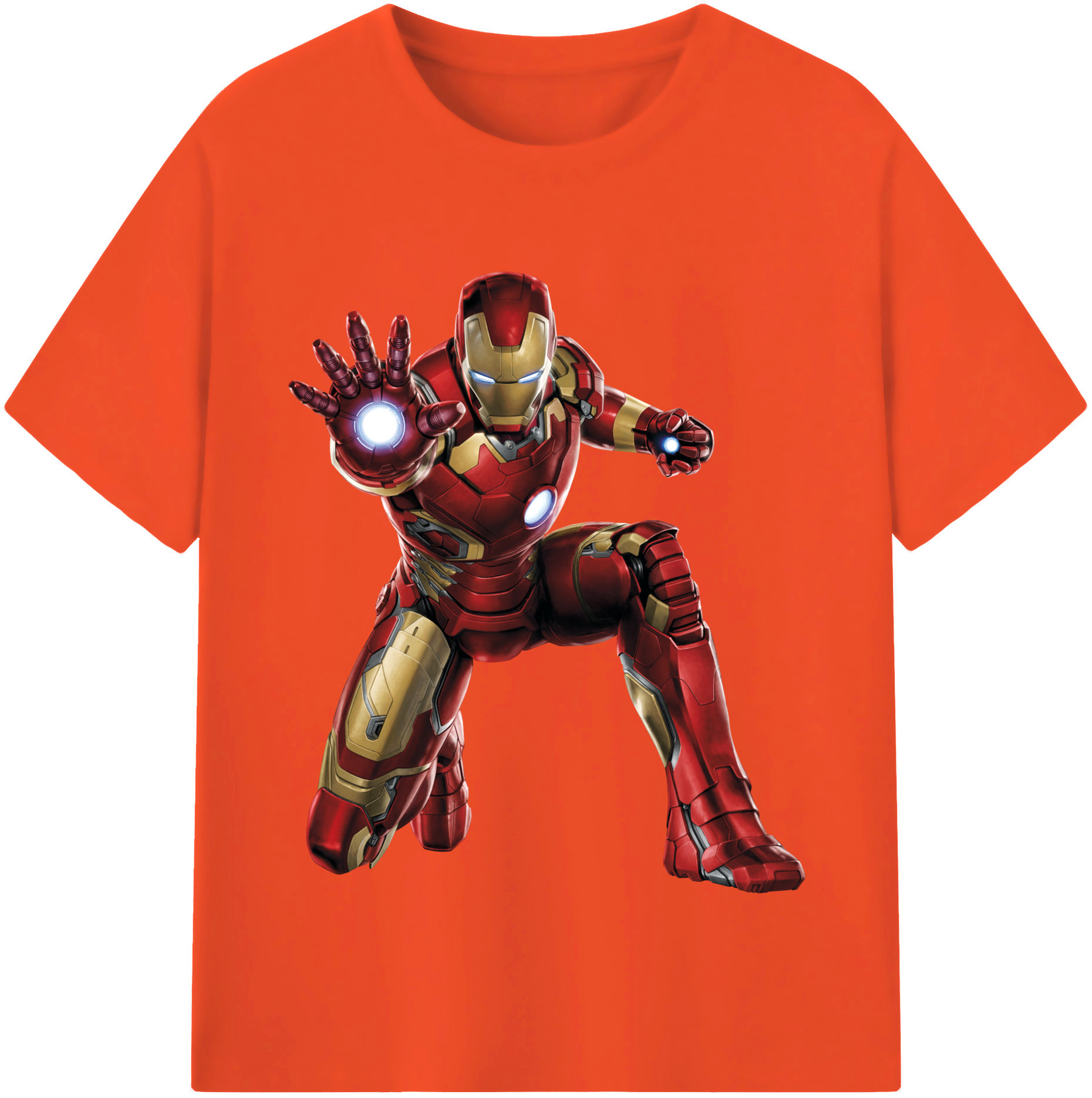 （画像用） アベンジャーズ The Avengers 綿100％半袖Tシャツ（フロントプリント）