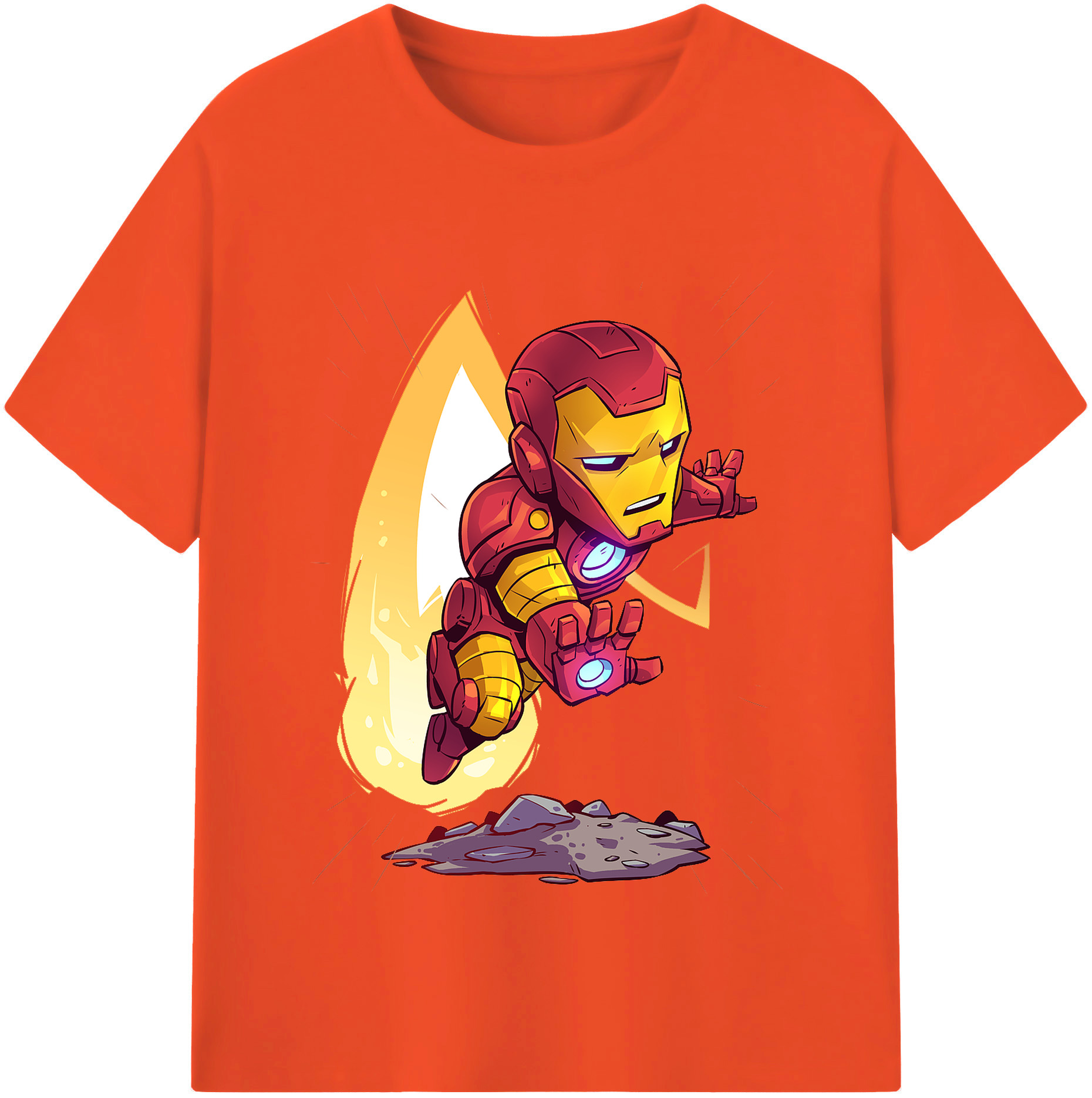 （画像用） アベンジャーズ The Avengers 綿100％半袖Tシャツ（フロントプリント）