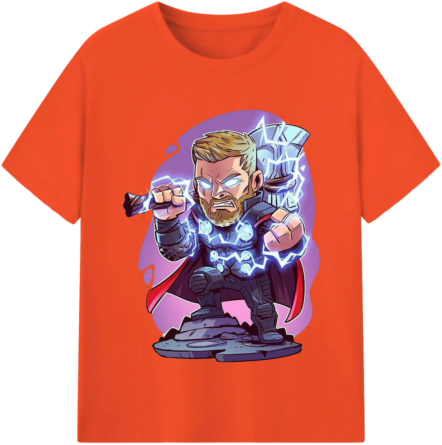 （画像用） アベンジャーズ The Avengers 綿100％半袖Tシャツ（フロントプリント）
