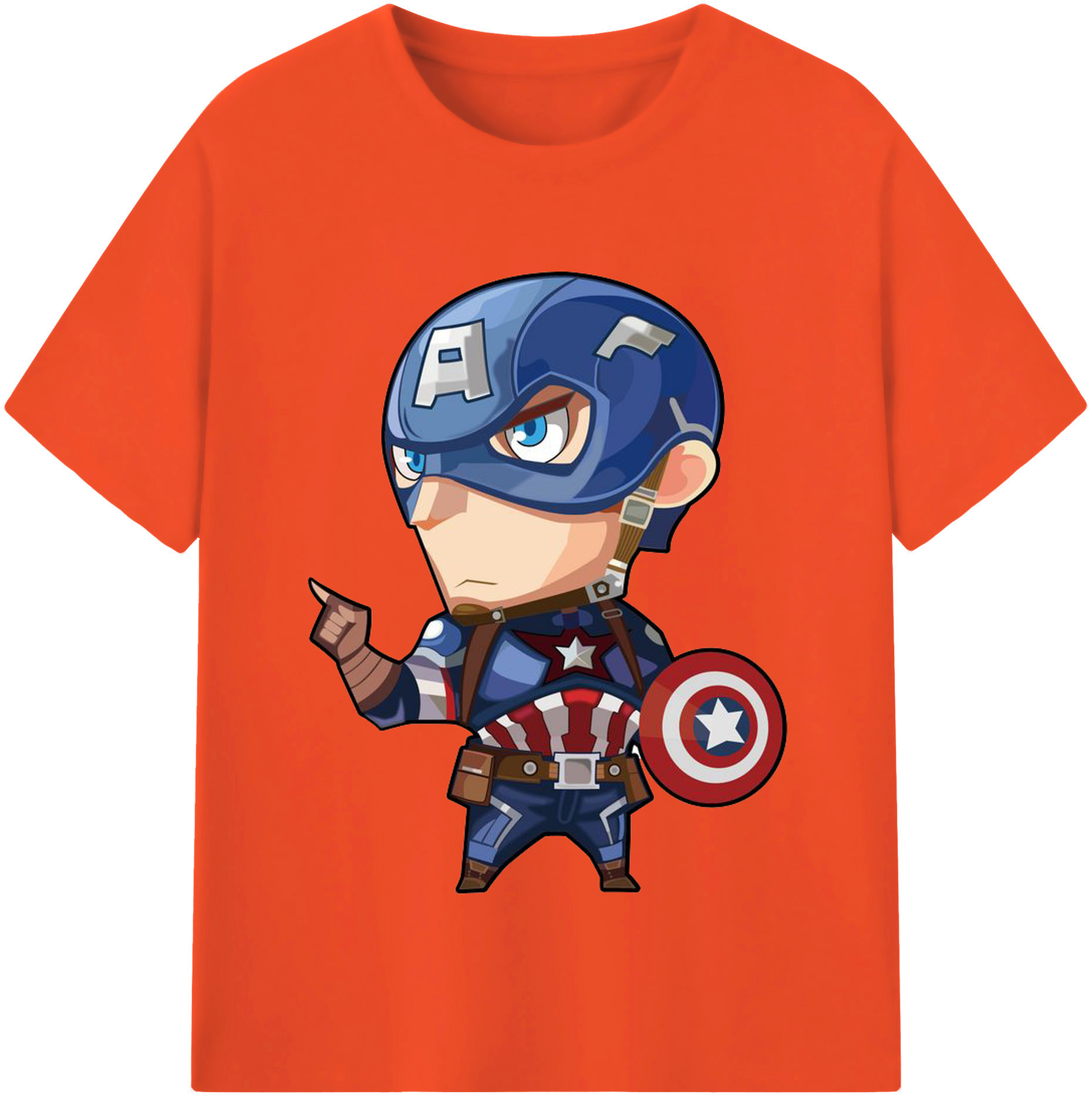 （画像用） アベンジャーズ The Avengers 綿100％半袖Tシャツ（フロントプリント）