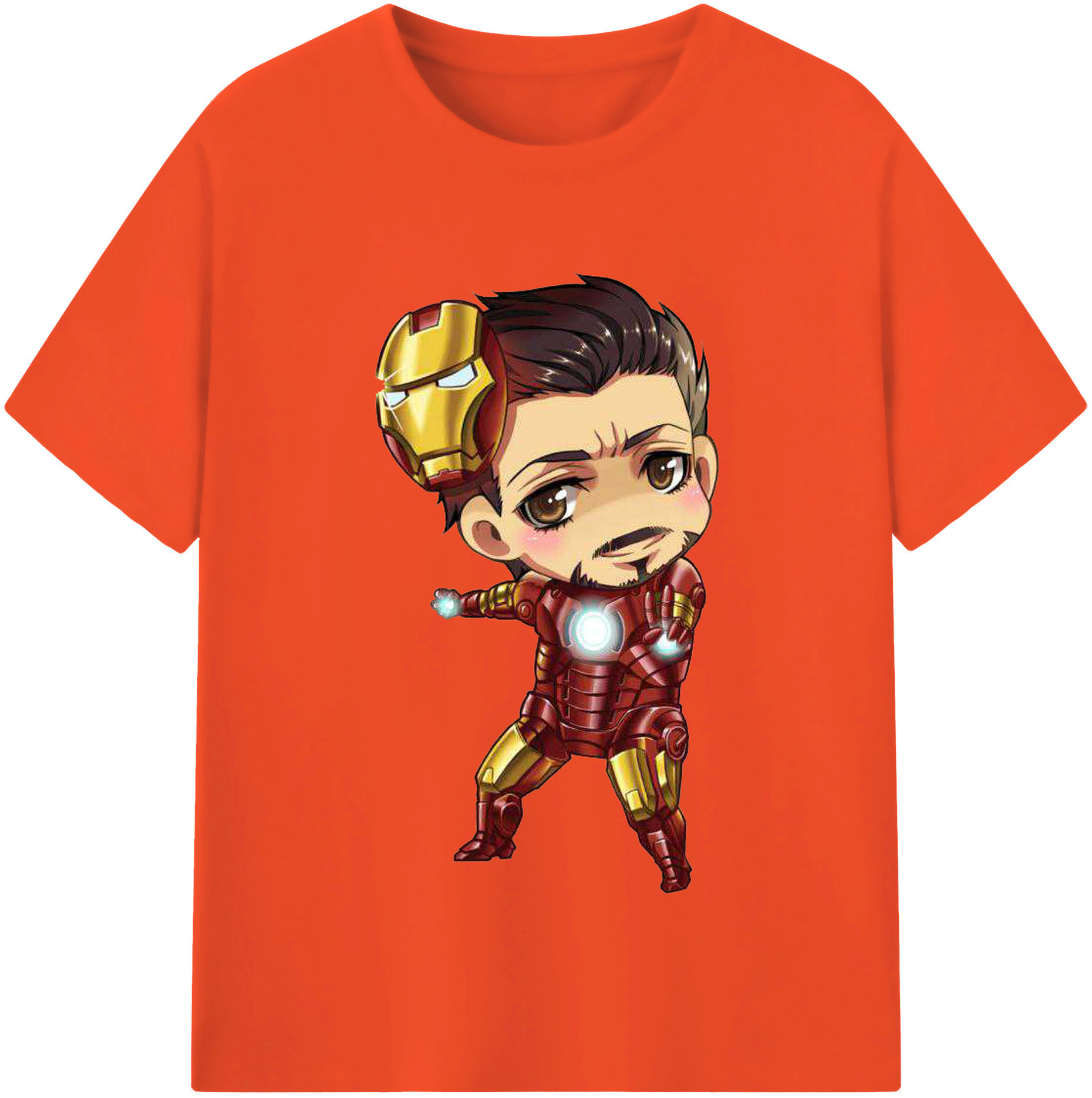 （画像用） アベンジャーズ The Avengers 綿100％半袖Tシャツ（フロントプリント）