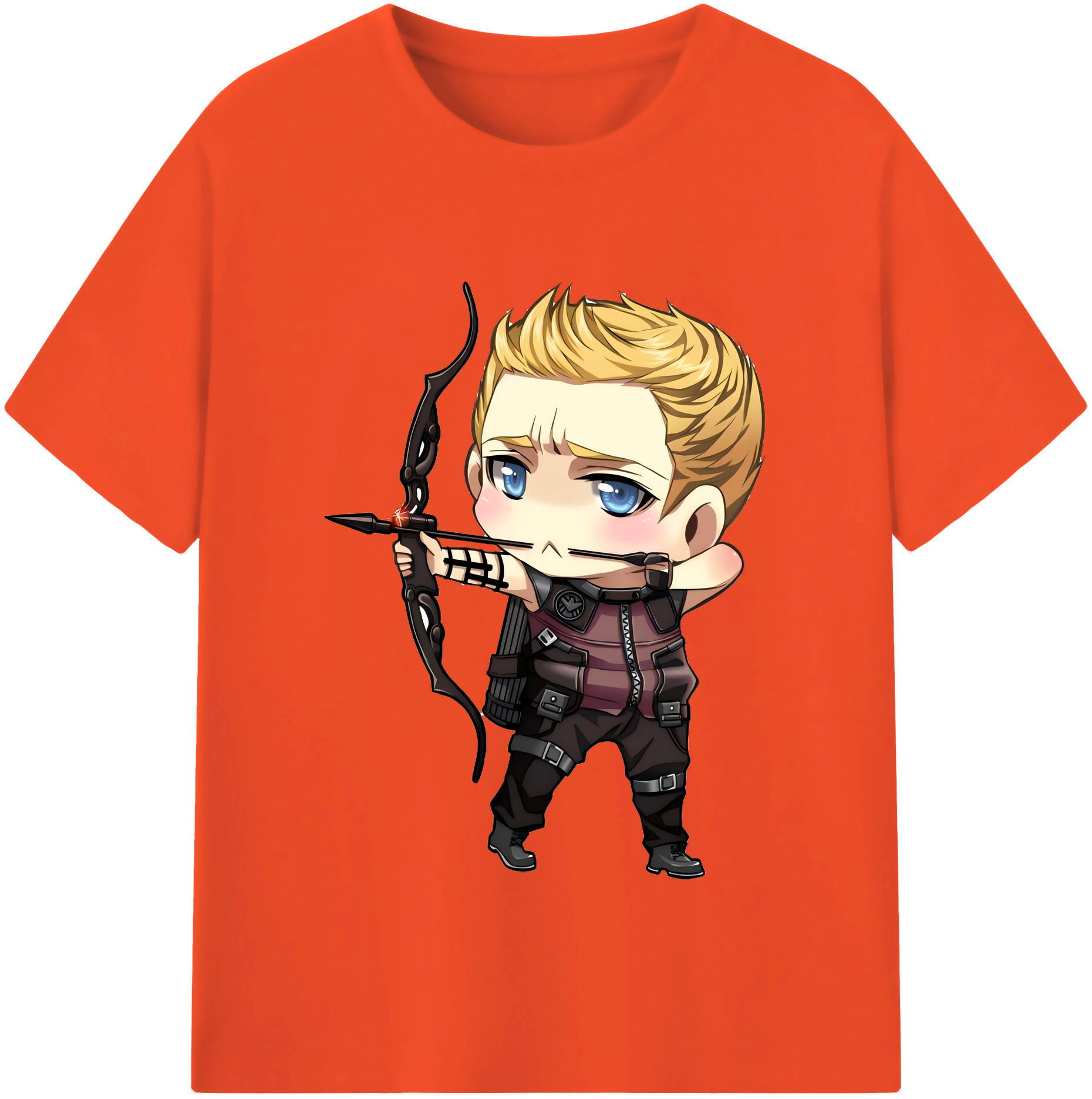 （画像用） アベンジャーズ The Avengers 綿100％半袖Tシャツ（フロントプリント）