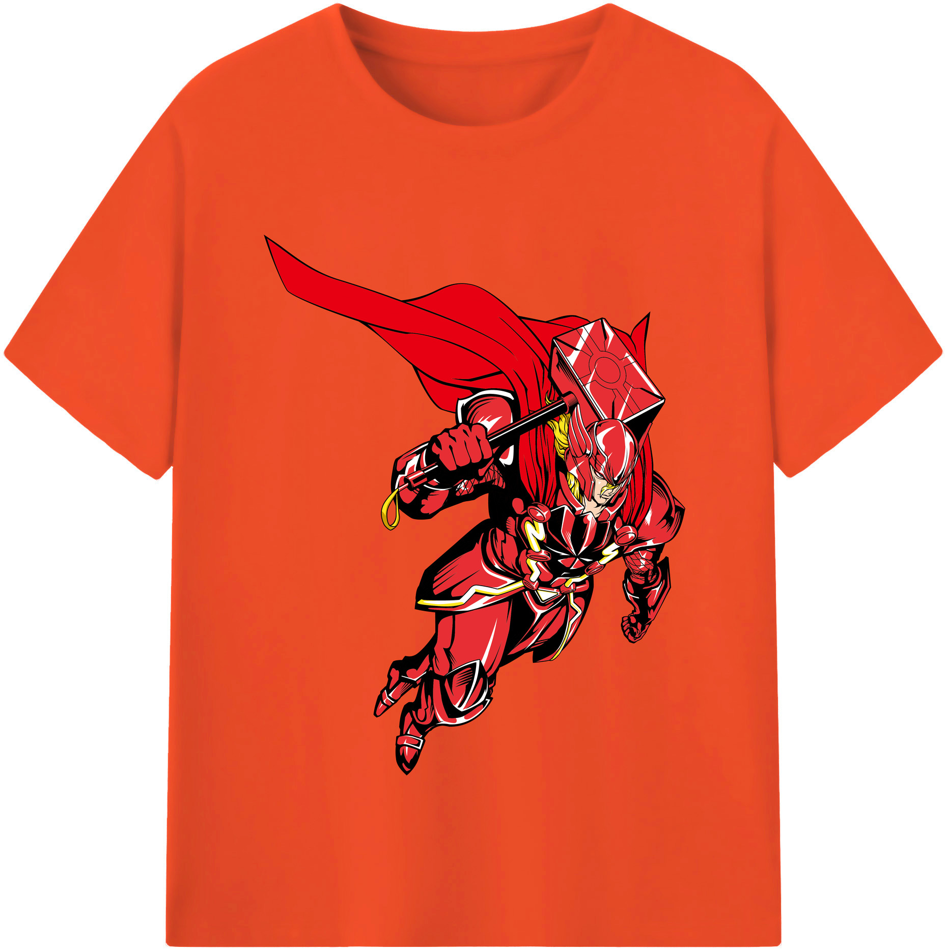 （画像用） アベンジャーズ The Avengers 綿100％半袖Tシャツ（フロントプリント）