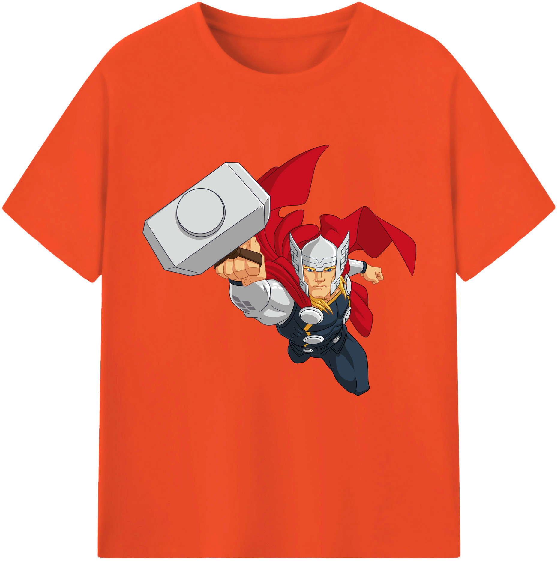 （画像用） アベンジャーズ The Avengers 綿100％半袖Tシャツ（フロントプリント）