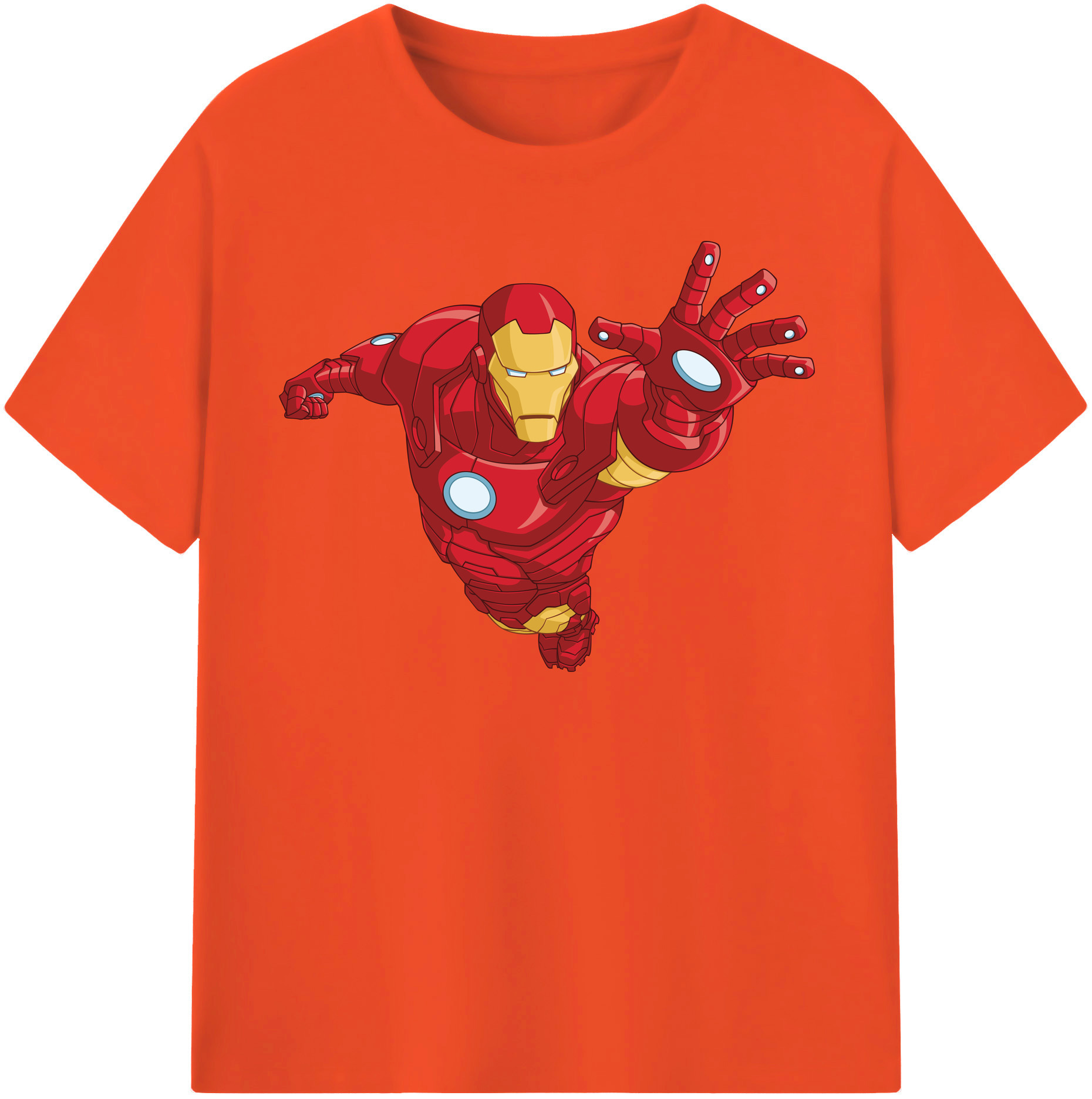 （画像用） アベンジャーズ The Avengers 綿100％半袖Tシャツ（フロントプリント）