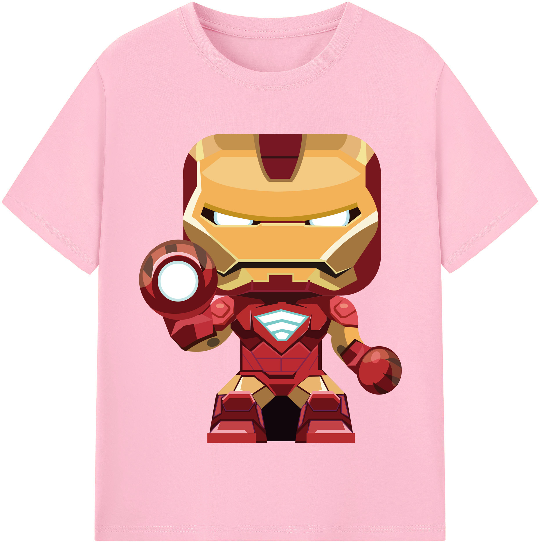 （画像用） アベンジャーズ The Avengers 綿100％半袖Tシャツ（フロントプリント）