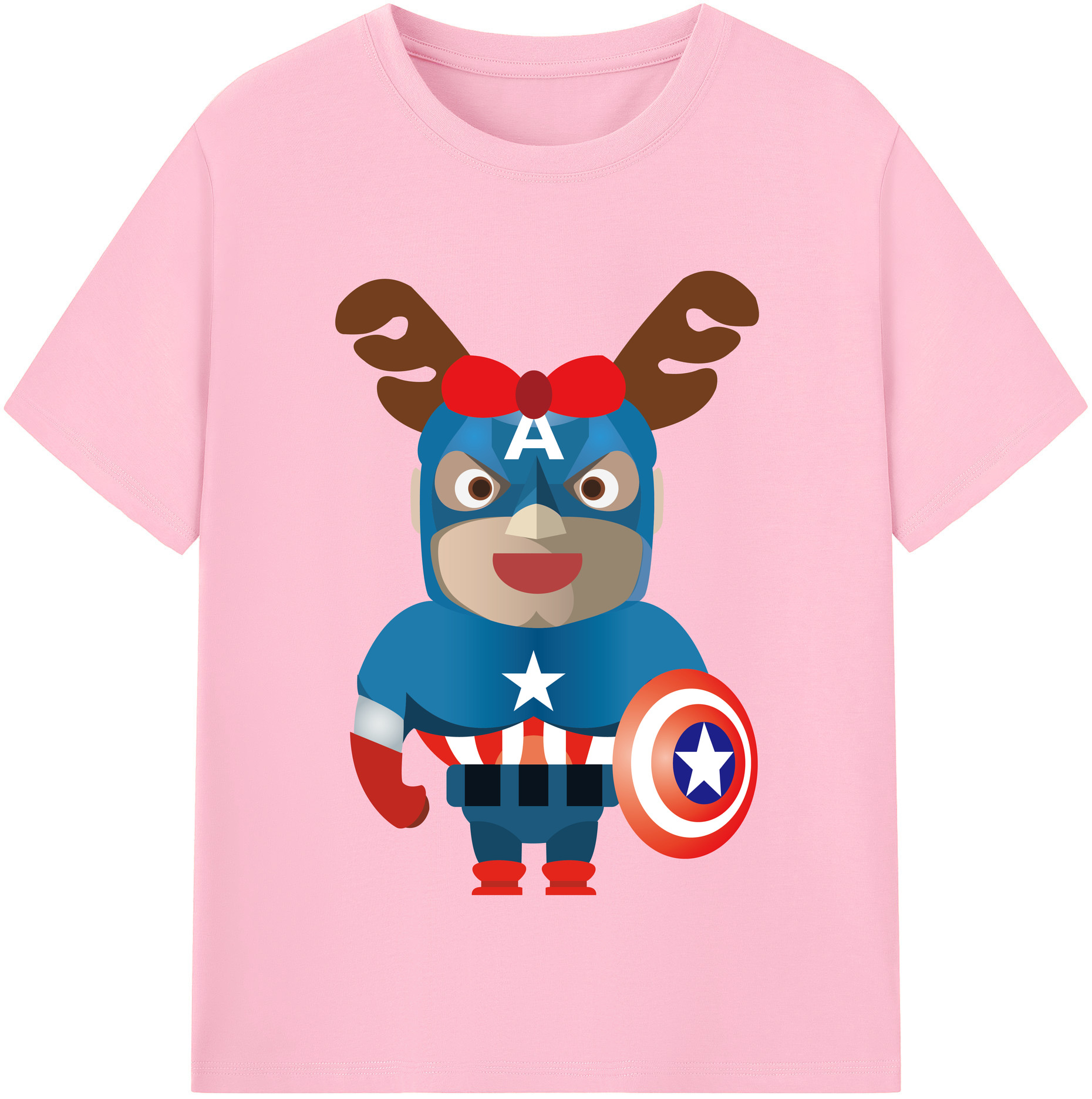 （画像用） アベンジャーズ The Avengers 綿100％半袖Tシャツ（フロントプリント）