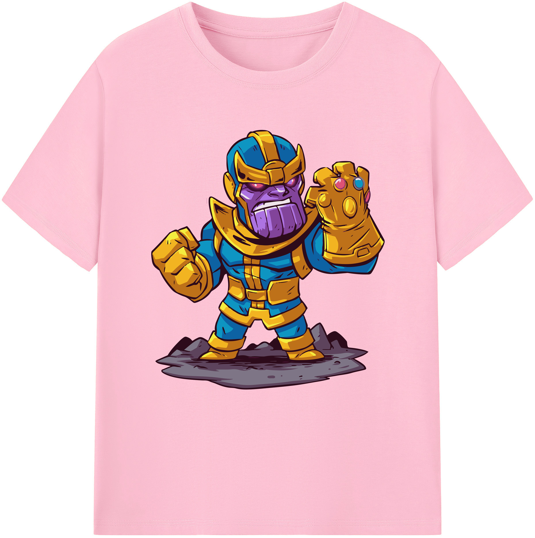 （画像用） アベンジャーズ The Avengers 綿100％半袖Tシャツ（フロントプリント）