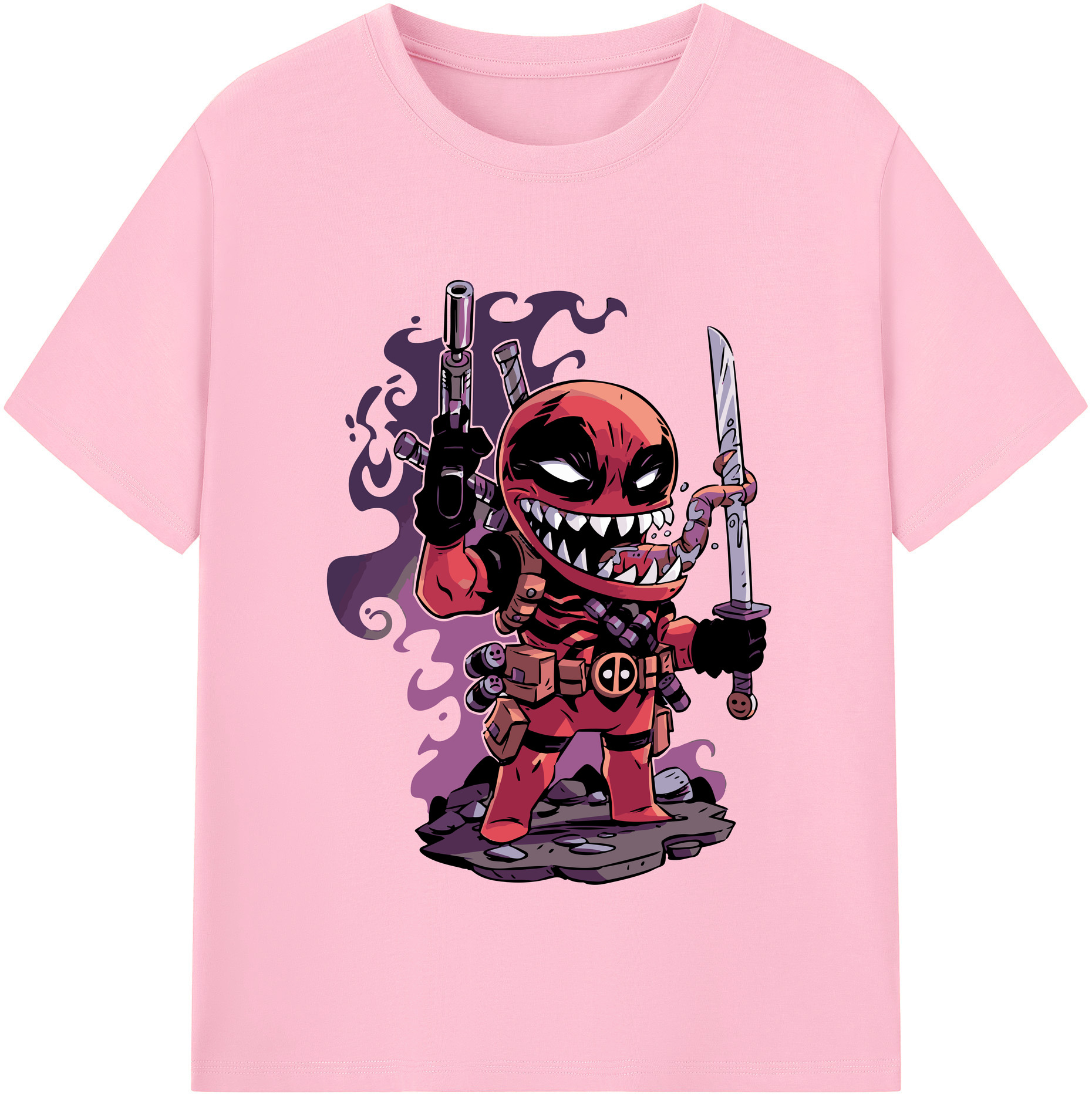 （画像用） アベンジャーズ The Avengers 綿100％半袖Tシャツ（フロントプリント）
