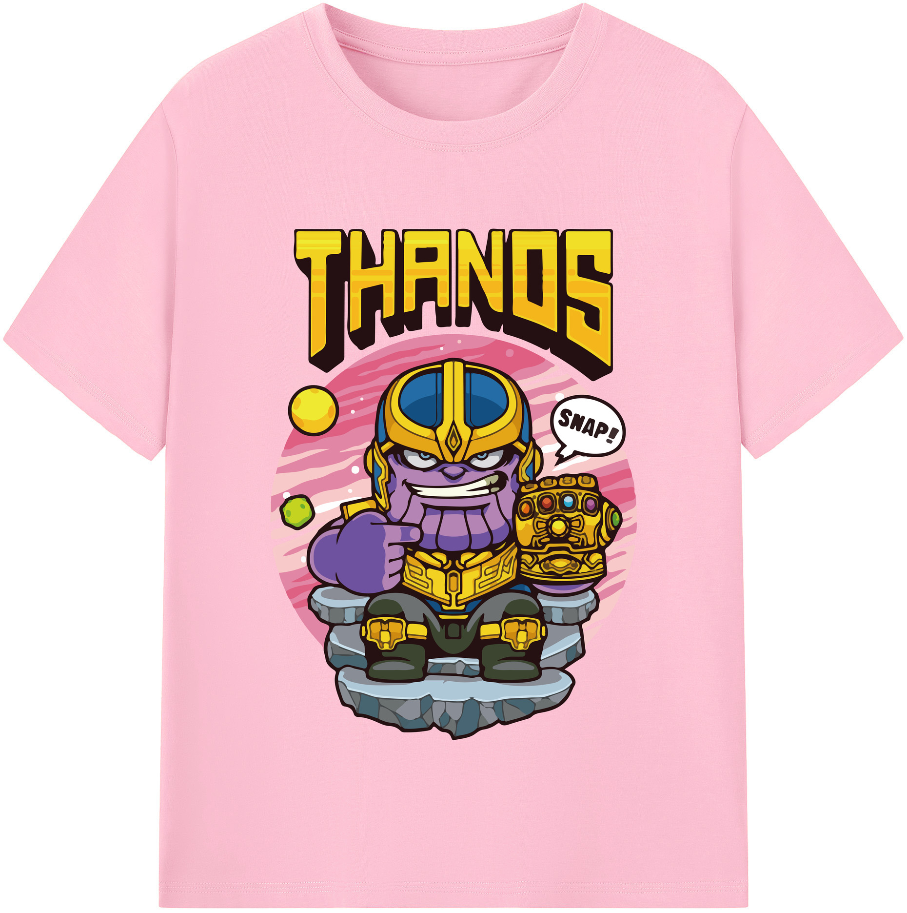 （画像用） アベンジャーズ The Avengers 綿100％半袖Tシャツ（フロントプリント）