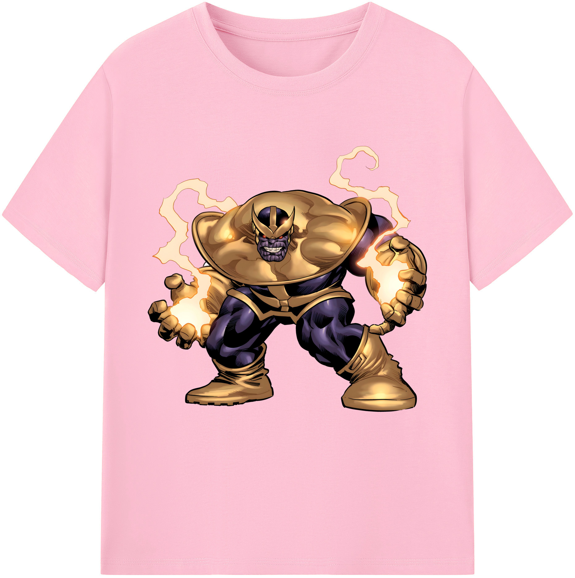 （画像用） アベンジャーズ The Avengers 綿100％半袖Tシャツ（フロントプリント）